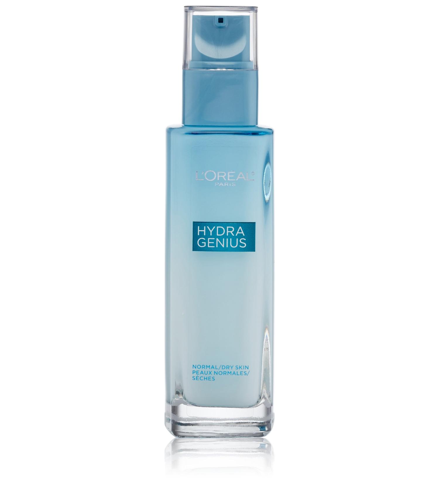 L'Oreal Hydra Genius Glow Moisturizer for NormalDry Skin - 3.04 fl oz (90 ml) - Hydrating Daily Care - Buy Online on GoSupps.com
