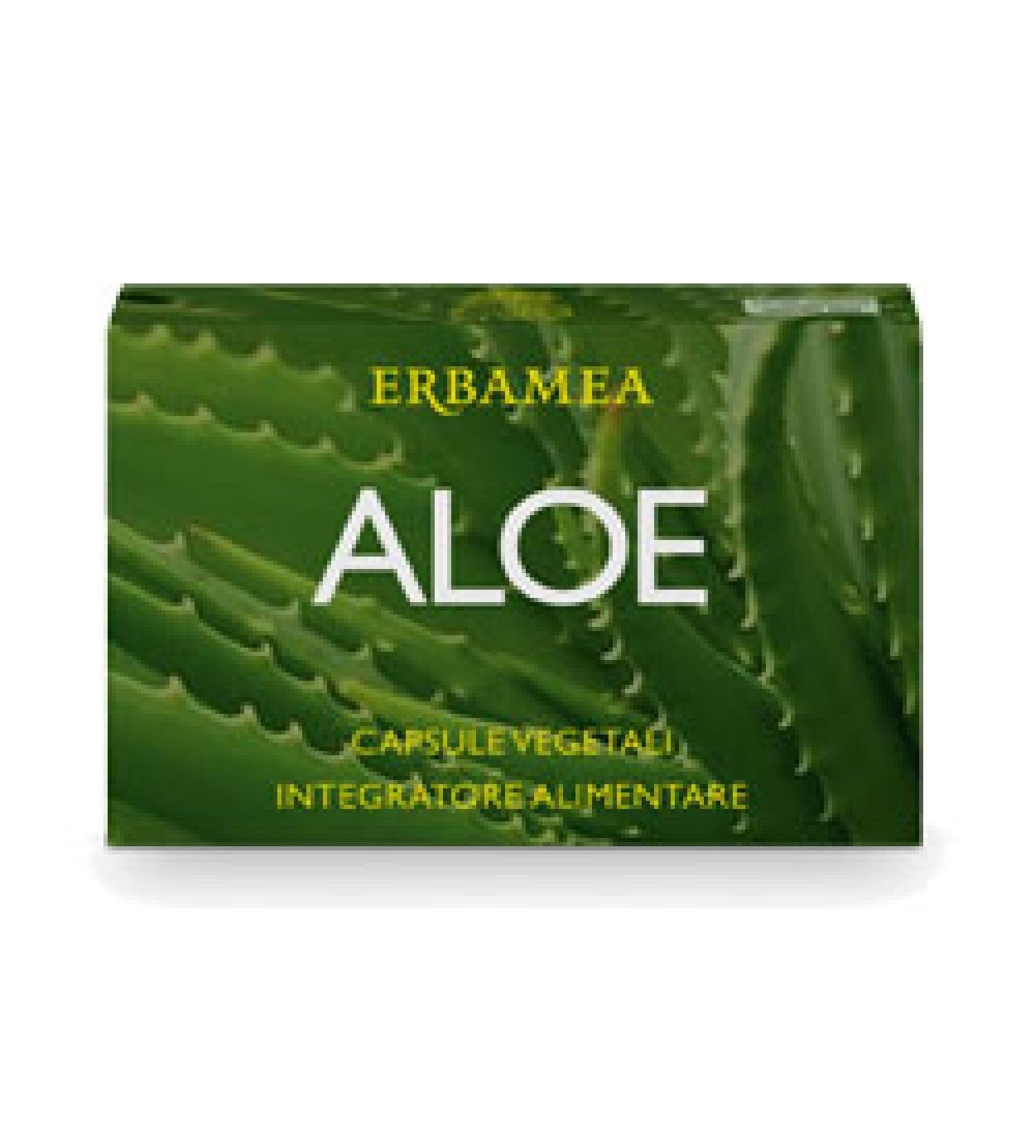 Erbamea Erbamea Aloe 24 Vegetable Capsules