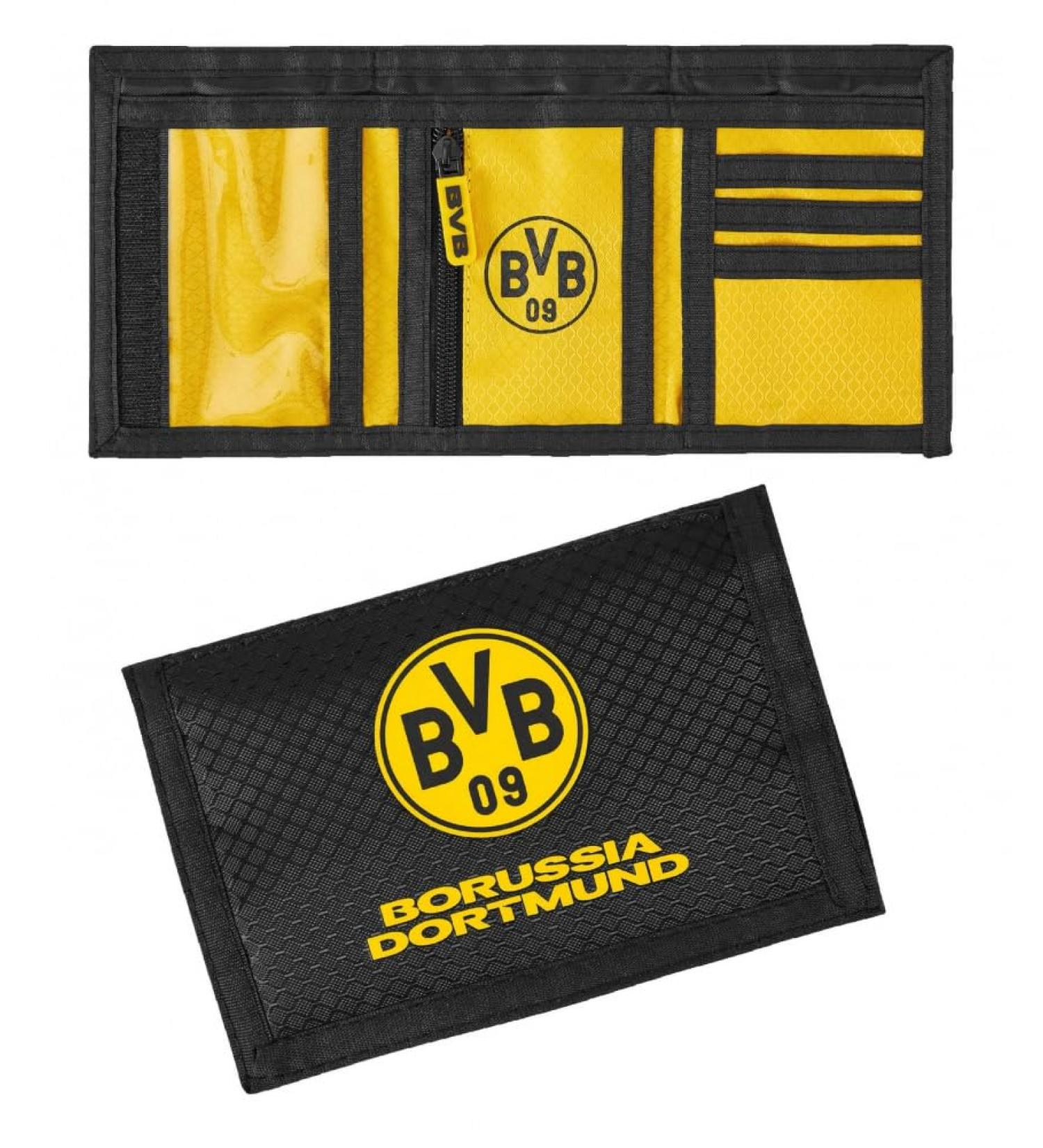 Buy Borussia Dortmund Wallet - Black & Yellow BVB 09 Purse | International Shipping Available - Buy Online on GoSupps.com