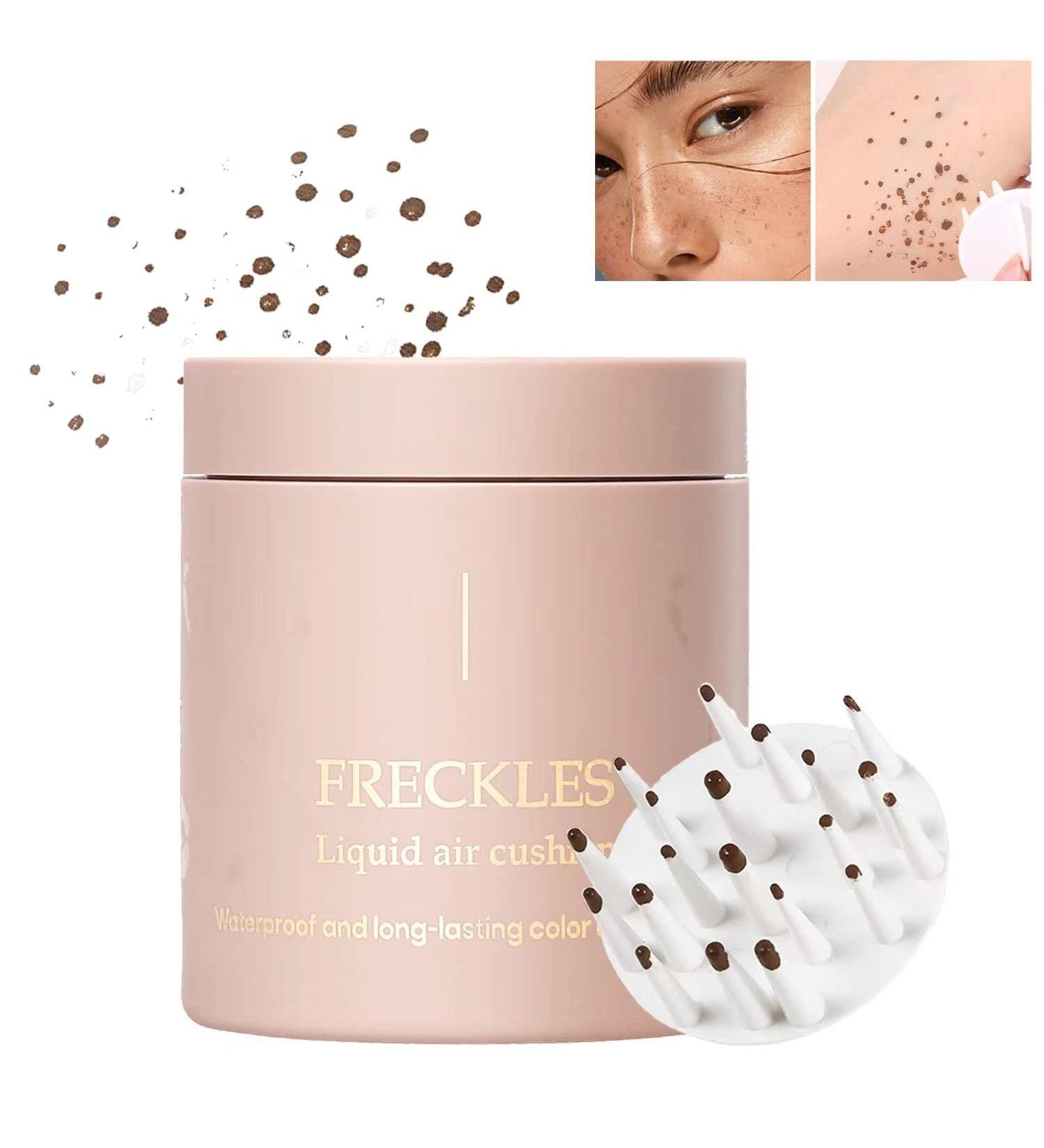 Fake Freckle Stamp Pen - Waterproof, Long Lasting, Quick Dry Makeup Stamp for Natural Sunny Freckled Look (01 Saddle Brown) - Buy Online on GoSupps.com