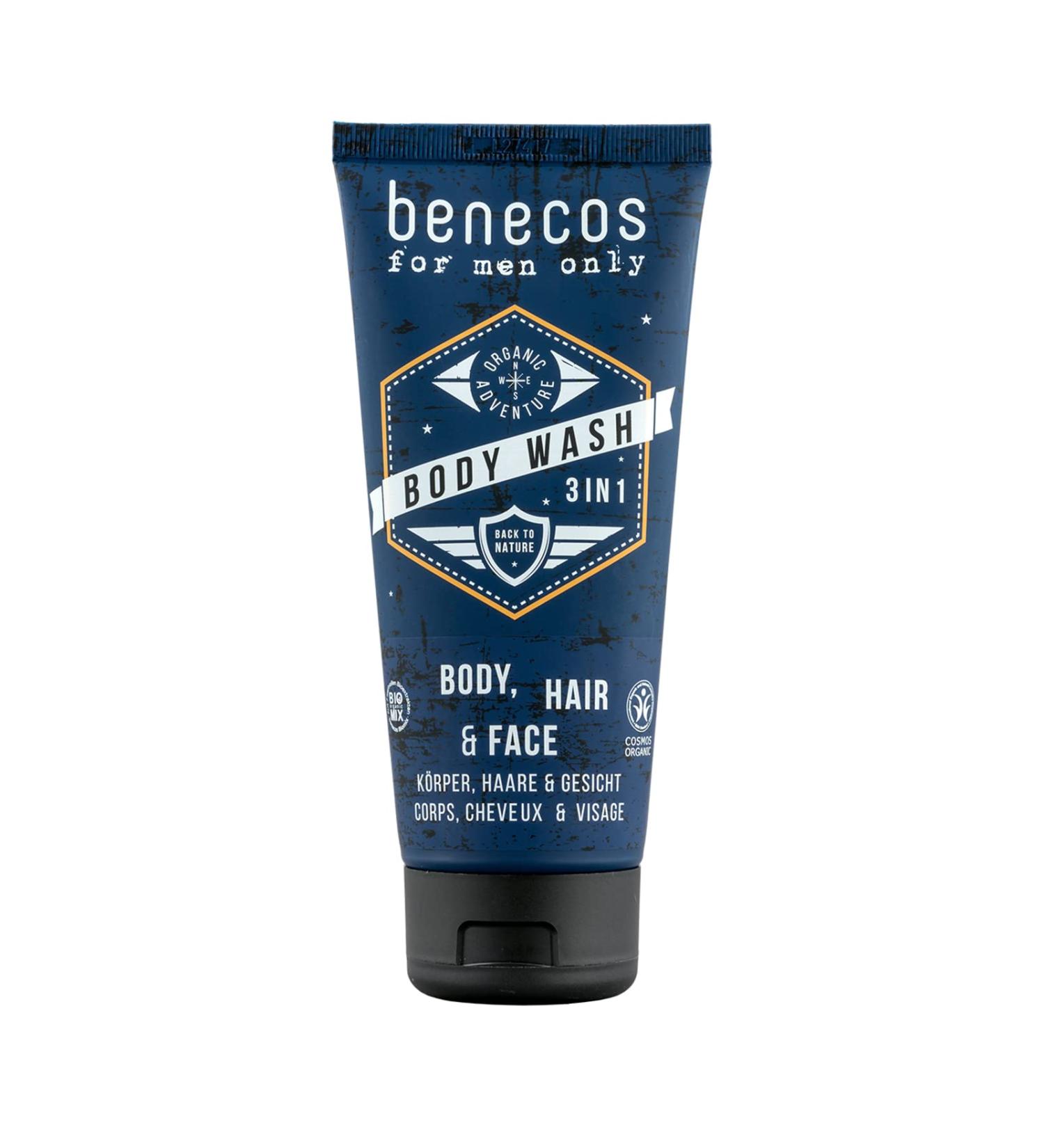 Buy Men's 3 in 1 Body Wash Gel - 200 ML | Refreshing Nourishing & International Shipping - Buy Online on GoSupps.com