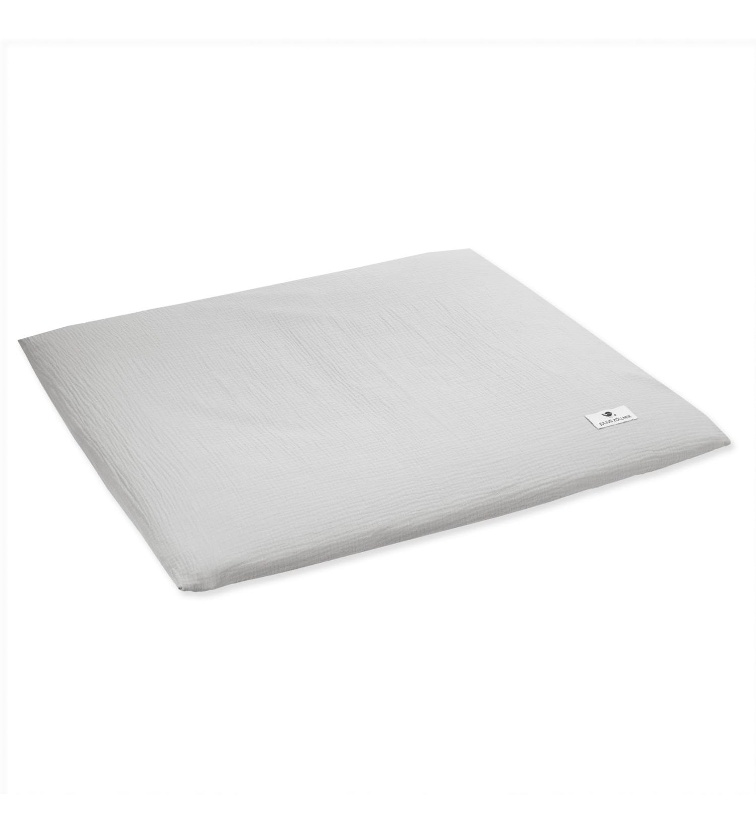 Premium Muslin Changing Pad Cover - Grey 85x75cm OEKO-TEX Certified Made in Germany - Perfect for International Shipping - Buy Online on GoSupps.com