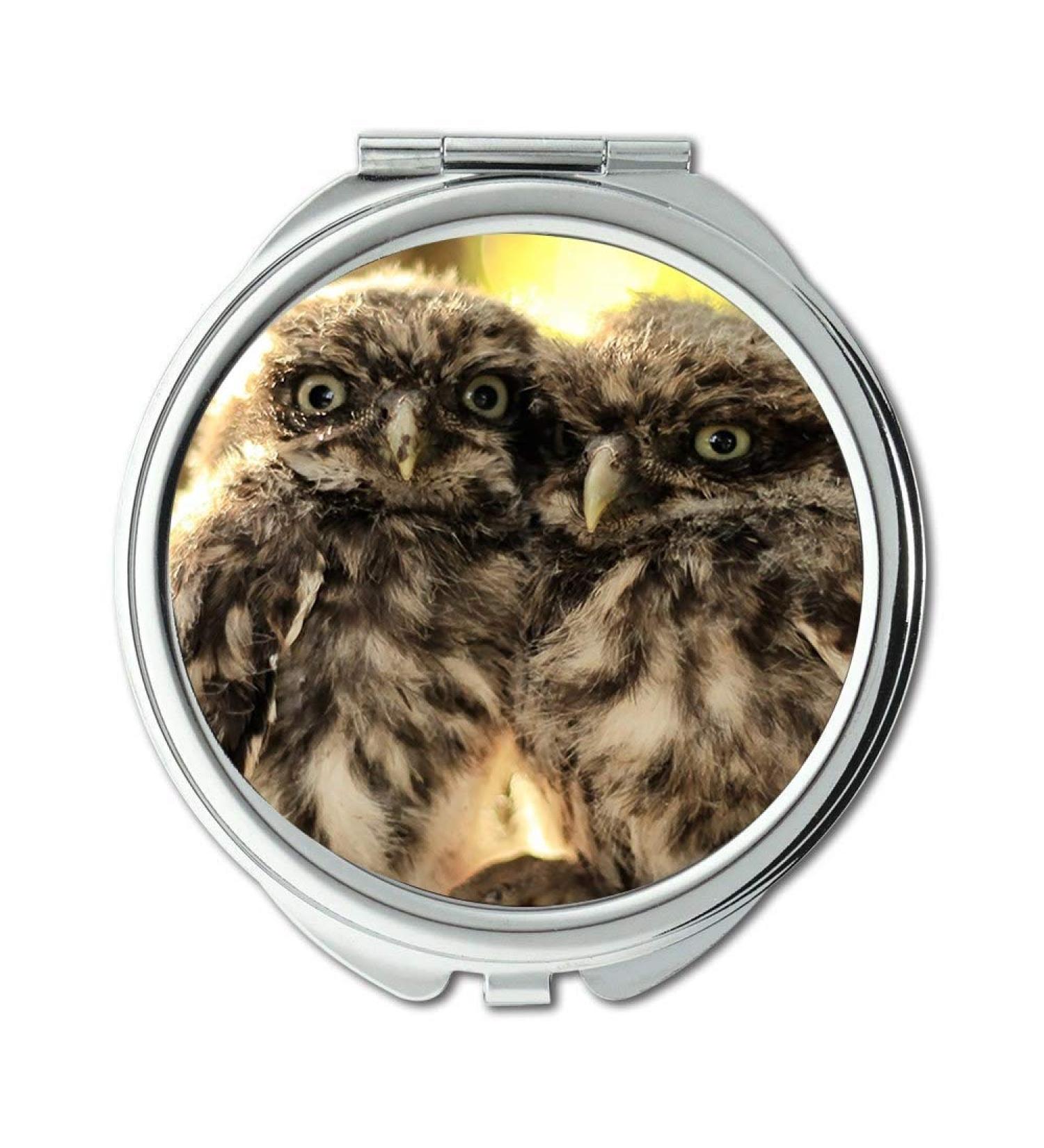 YENDOSTEEN Mirror Compact Mirror owl and mouse hd wallpaper download for mobile pocket mirror portable mirror - Buy Online on GoSupps.com