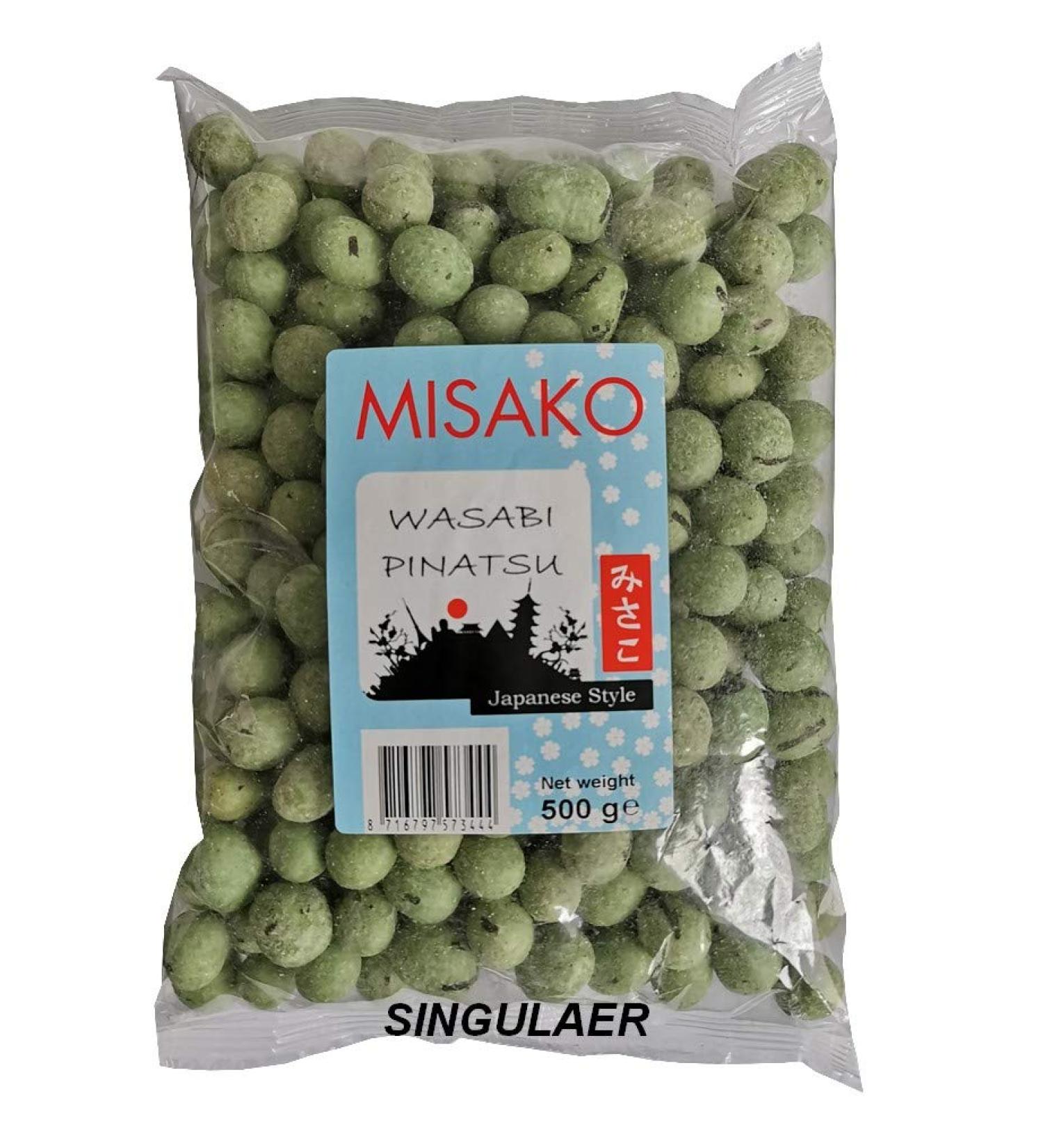 Misako Wasabi Pinatsu Japanes Style Lot of 1 (1 x 500 g)