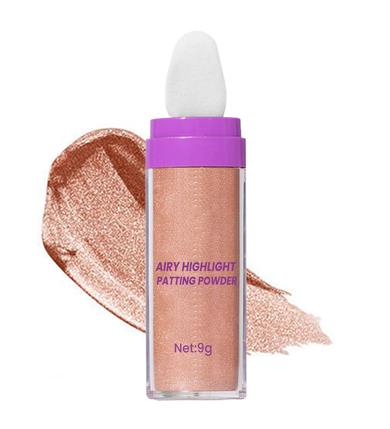 Face Highlighter Powder Waterproof Glow Powder 9g Highlighter Oil Control Long-Lasting Hold for Daily Wedding Evening - Buy Online on GoSupps.com