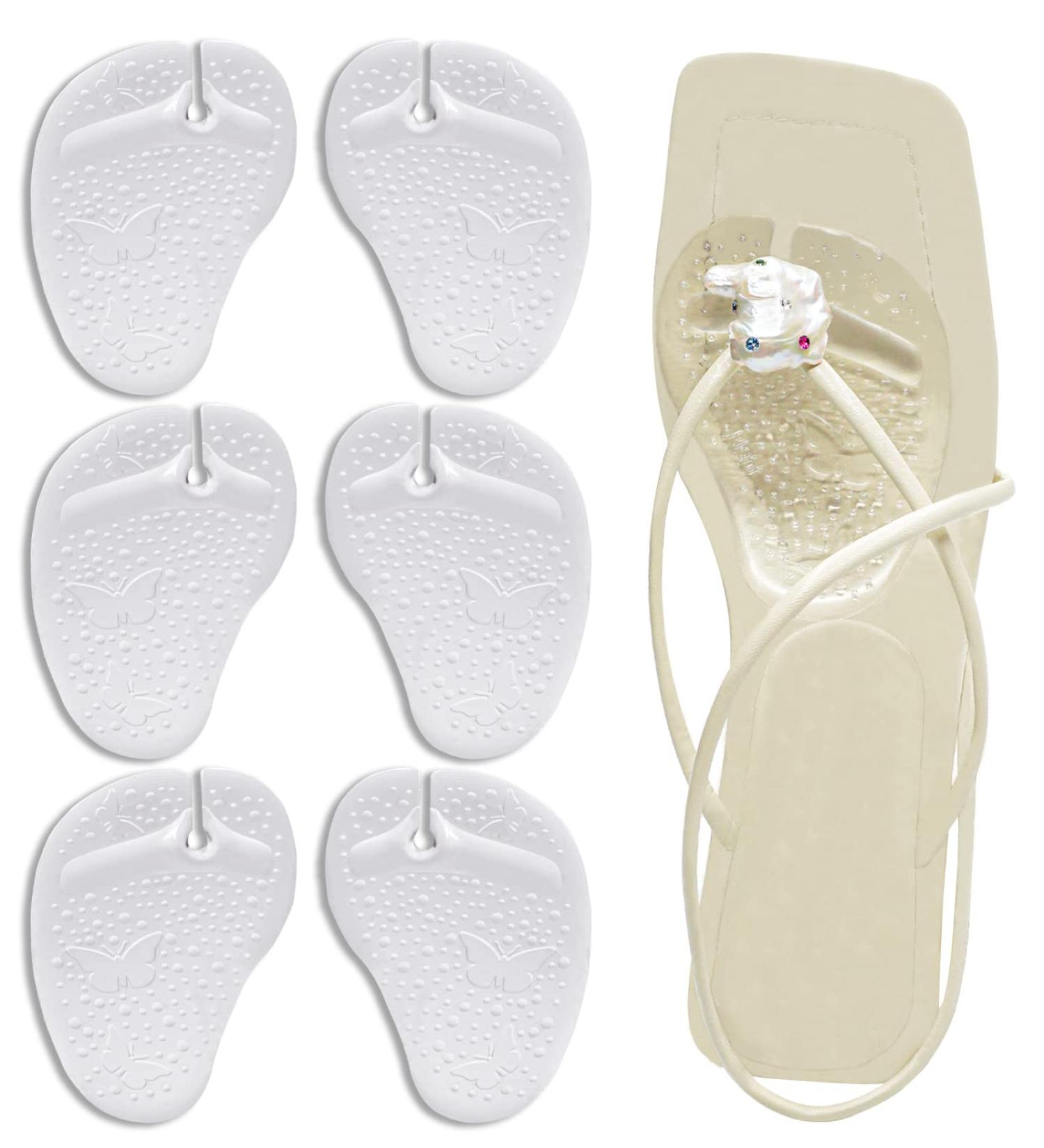 Aazon.co: Gel Etatarsal Pads For Thong Sandals Flip-Flops, 2Pairs