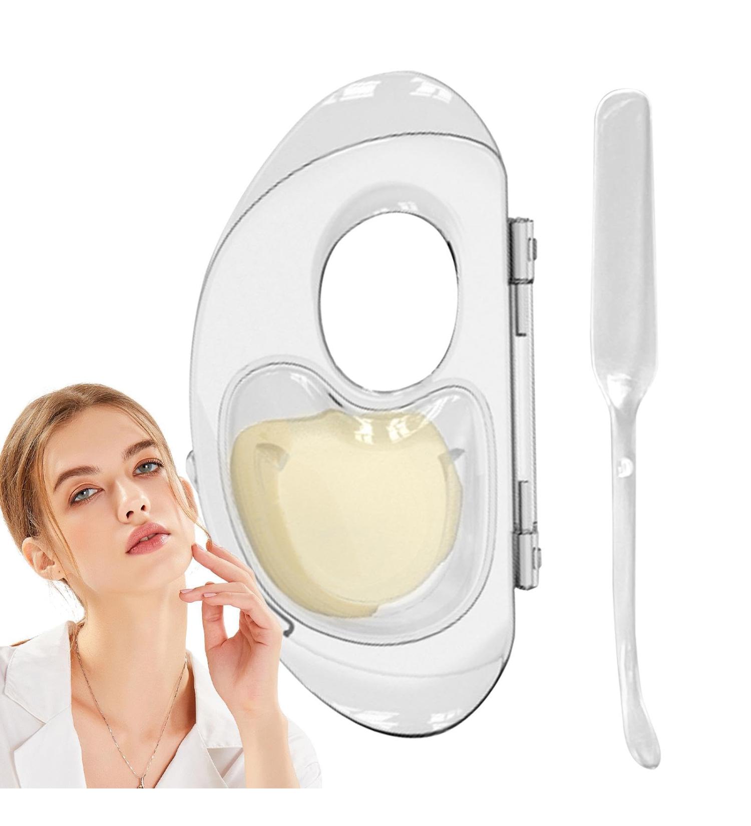  Qutalmi Cosmetic mixing tray cosmetic palette with mixing stick acrylic cosmetic tray | Portable mixing palette for lipsticks blush and highlighters - Buy Online on GoSupps.com