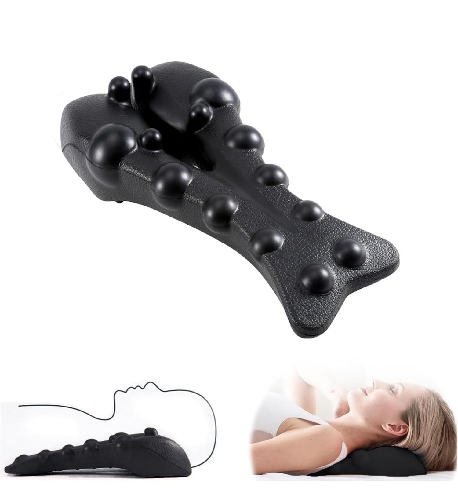 Relieflylab Trapezius Stretcher & Neck Massager - Ultimate Pain Relief for Trapezius & Cervical Vertebrae - Buy Online on GoSupps.com