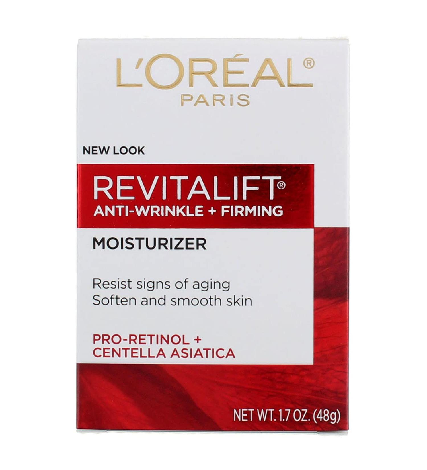 L Oreal ParisRevitalift Face & Neck Anti-Wrinkle & Firming Moisturizer Day Cream 1.70 oz (Pack of 5)