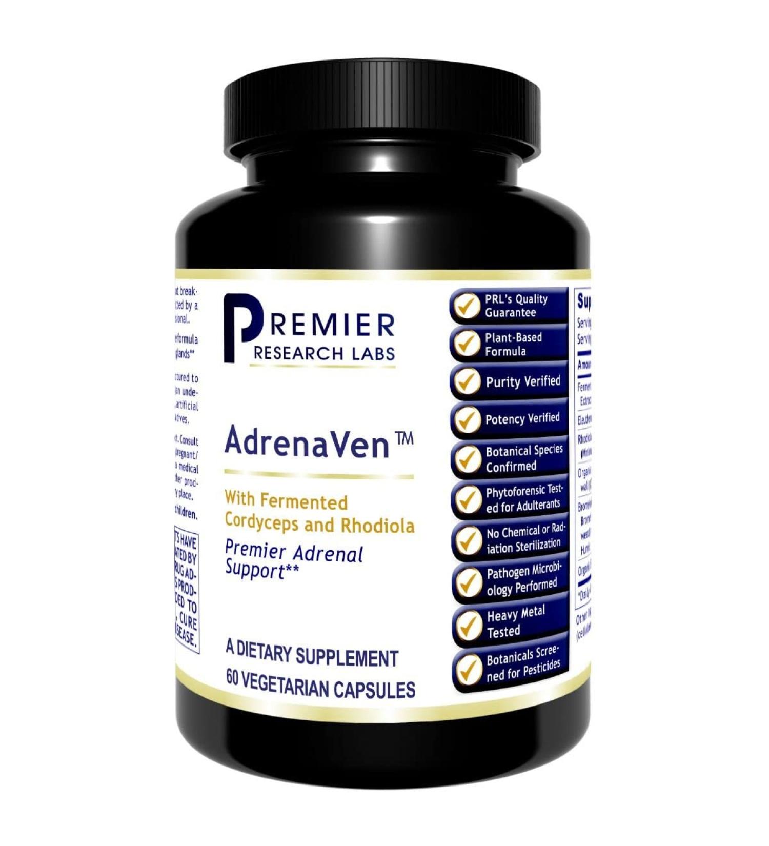 Premier AdrenaVen - Supports Healthy Adrenal Glands (60 Capsules) - Buy Online on GoSupps.com