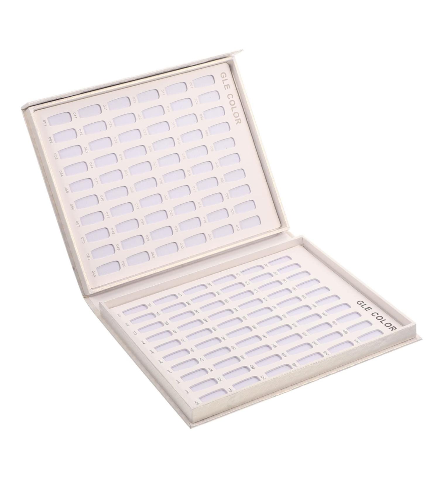  FRCOLOR FRCOLOR nail art pattern display board nail kit for girls 8-12 year old girls color teeth fake nails enamel nail polish donut nail display work paper - Buy Online on GoSupps.com