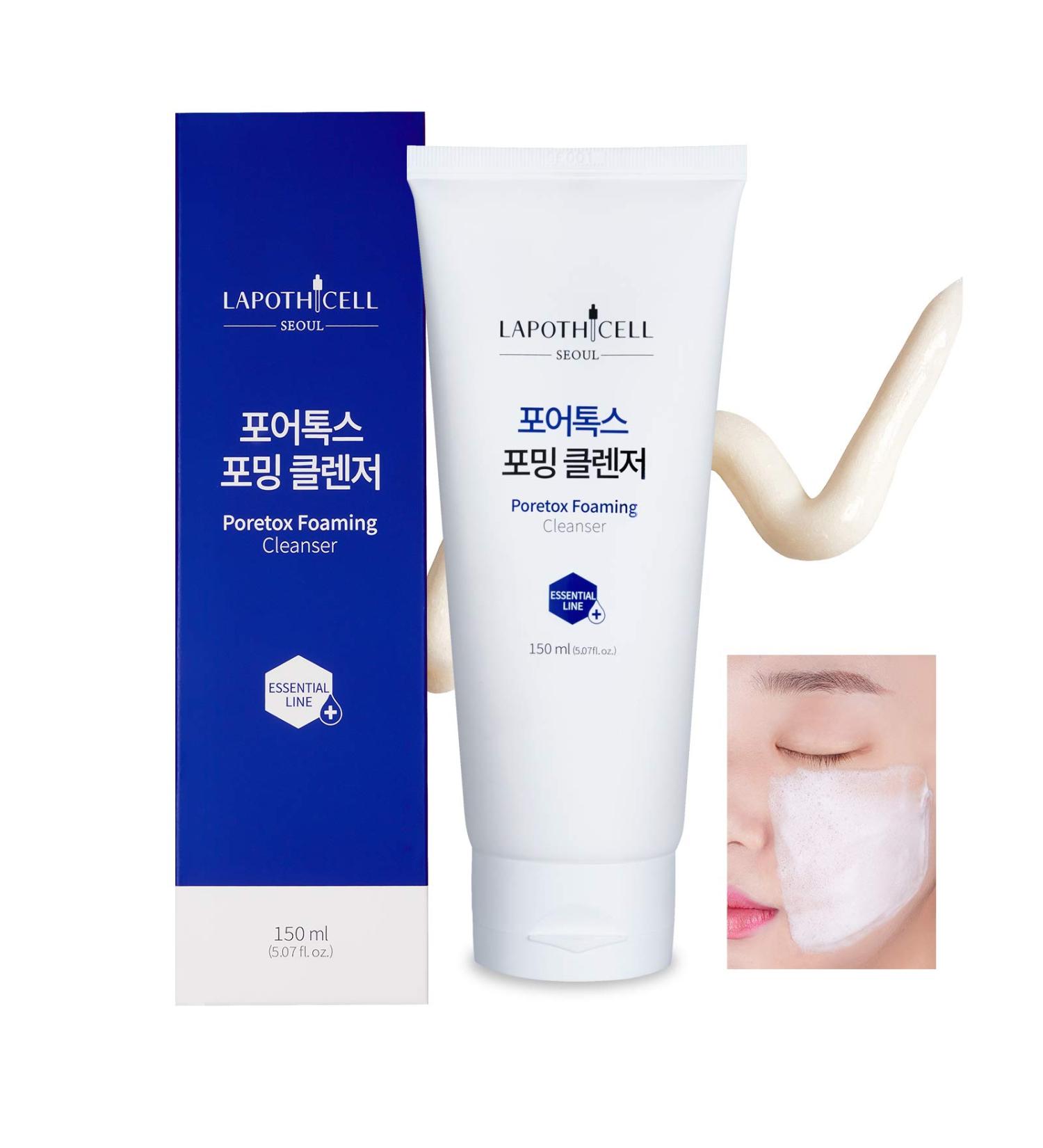 Lapothicell Poretox Foaming Cleanser - Deep Cleansing & Pore Minimizing | Shop Internationally - Buy Online on GoSupps.com