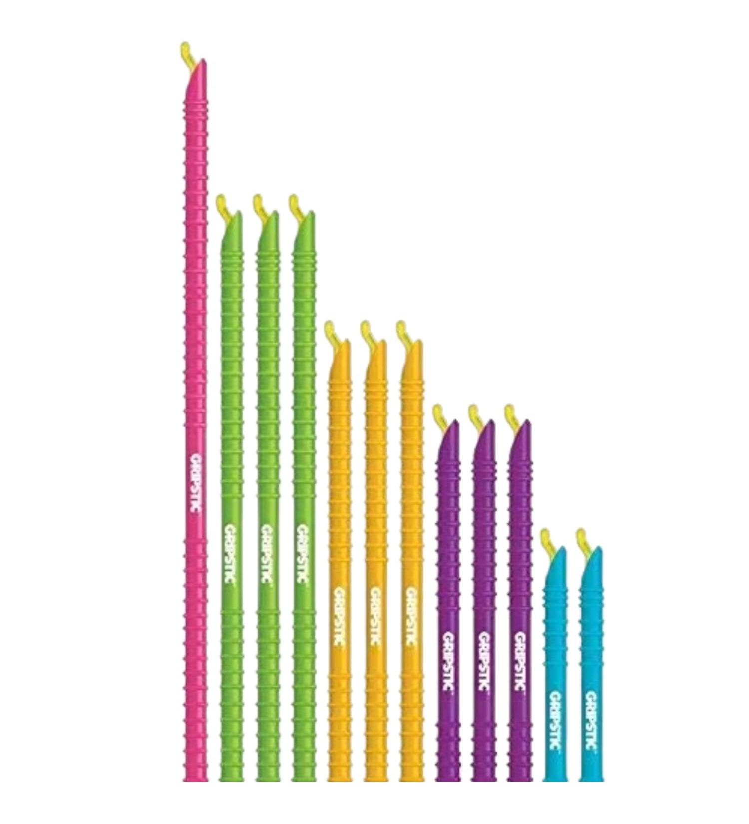 GRIPSTIC Bag Sealer - Reusable Chip Clips for Airtight Seal on Food Storage Bags - 12ct Variety Pack - Buy Online on GoSupps.com