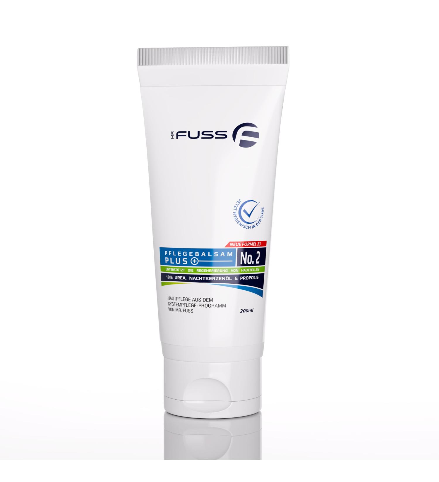 Mr. Fuss Cornea Cream & Antihorn Skin Foot Care Balm - 200ml with 10% Urea for Very Dry Skin - International Shipping Available - Buy Online on GoSupps.com