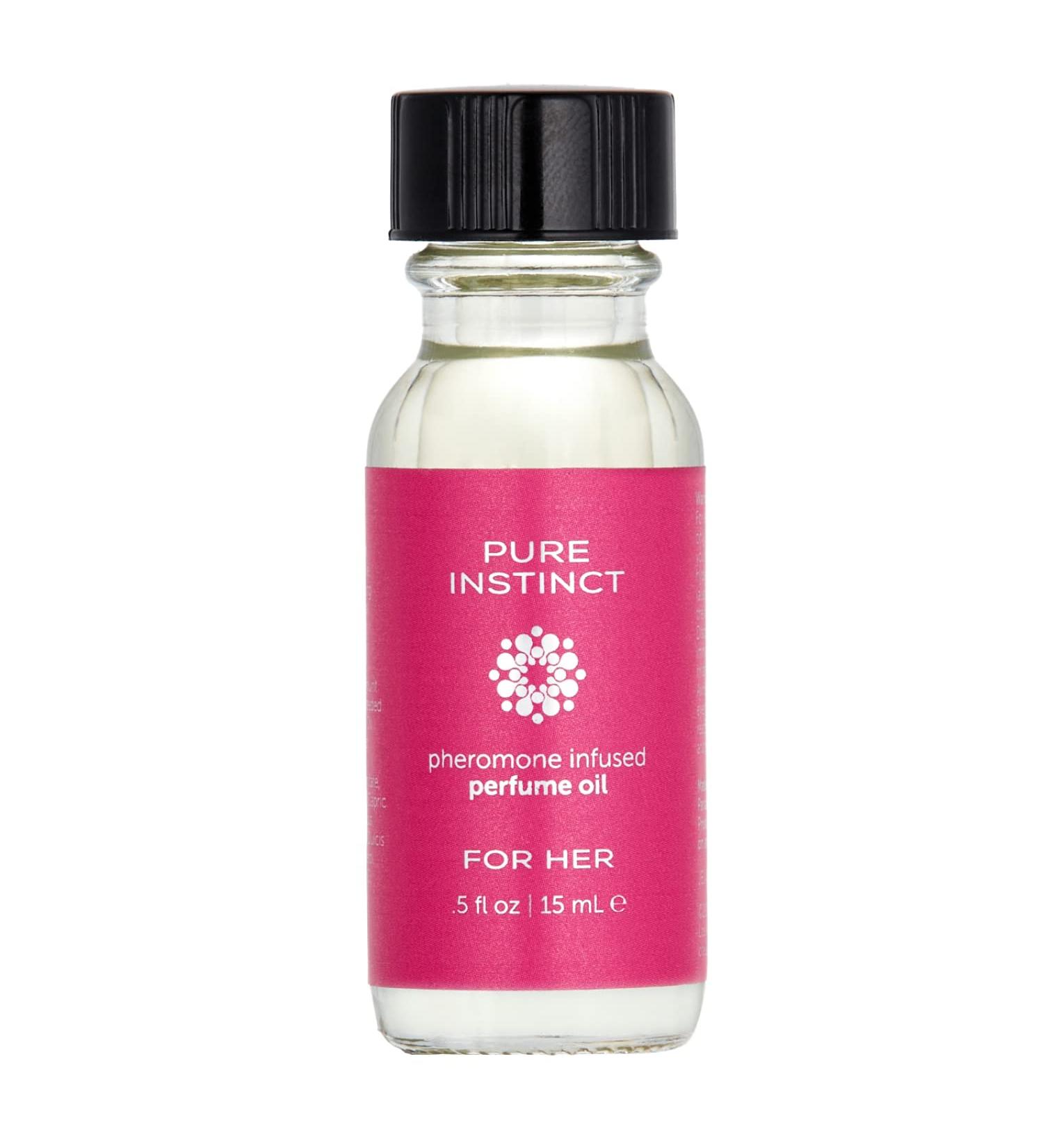Pure Instinct Pheromone Oil For Her .5oz - Irresistible Attraction Formula - Buy Online on GoSupps.com