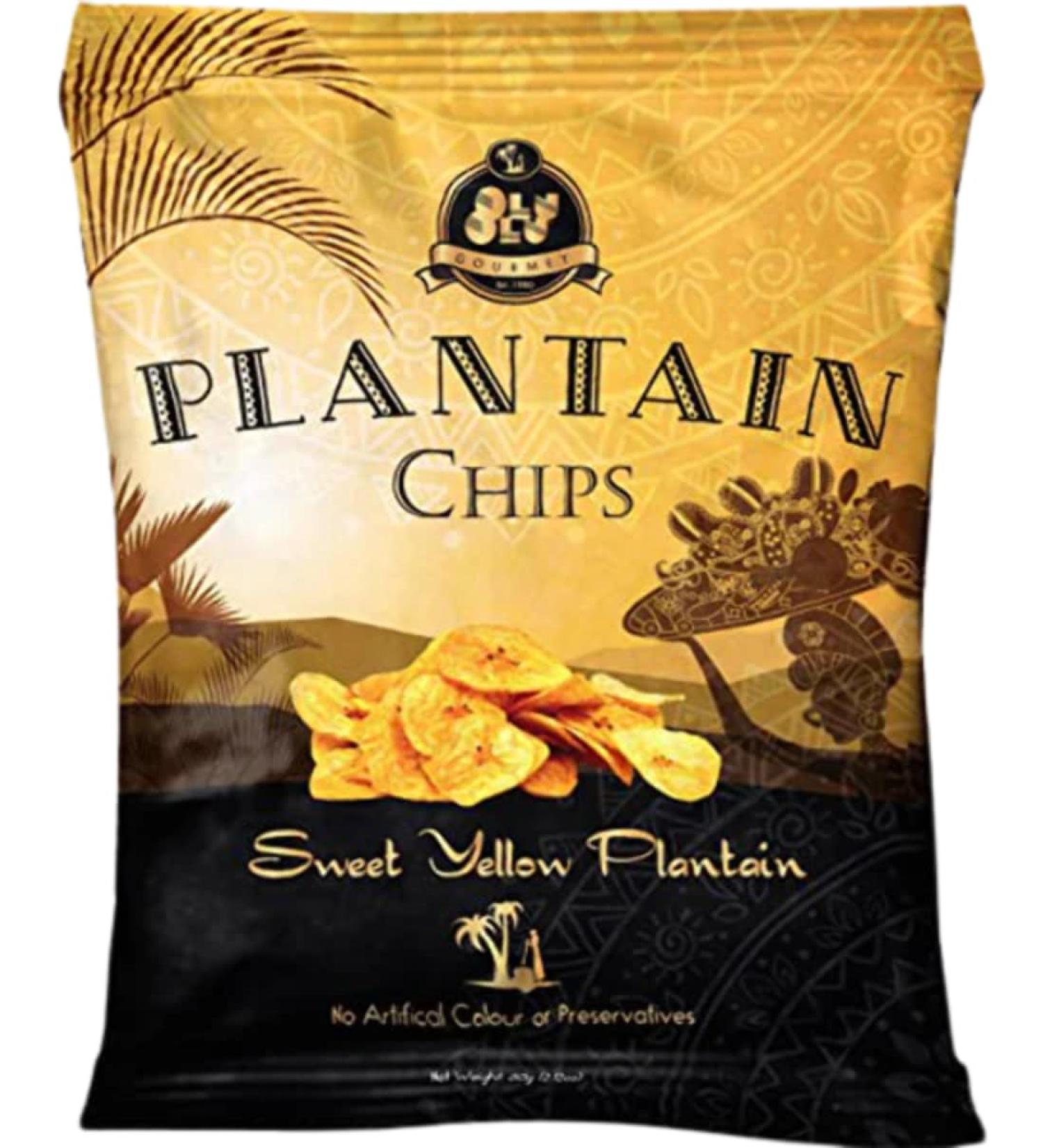 Olu Olu Plantain Chips Sweet 60g Box of 24-Fd