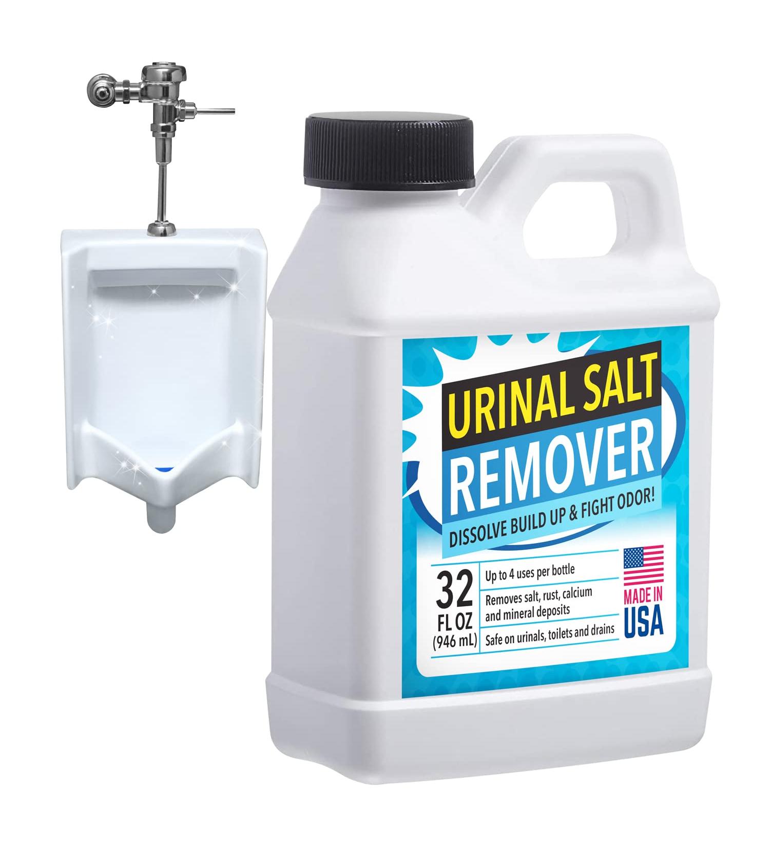 IMPRESA Urinal Salt Cleaner - Odor-Eliminating Plumbing-Safe Calcium & Rust Remover - 32oz Drain Cleaner for Metal & Pipe Maintenance - Buy Online on GoSupps.com
