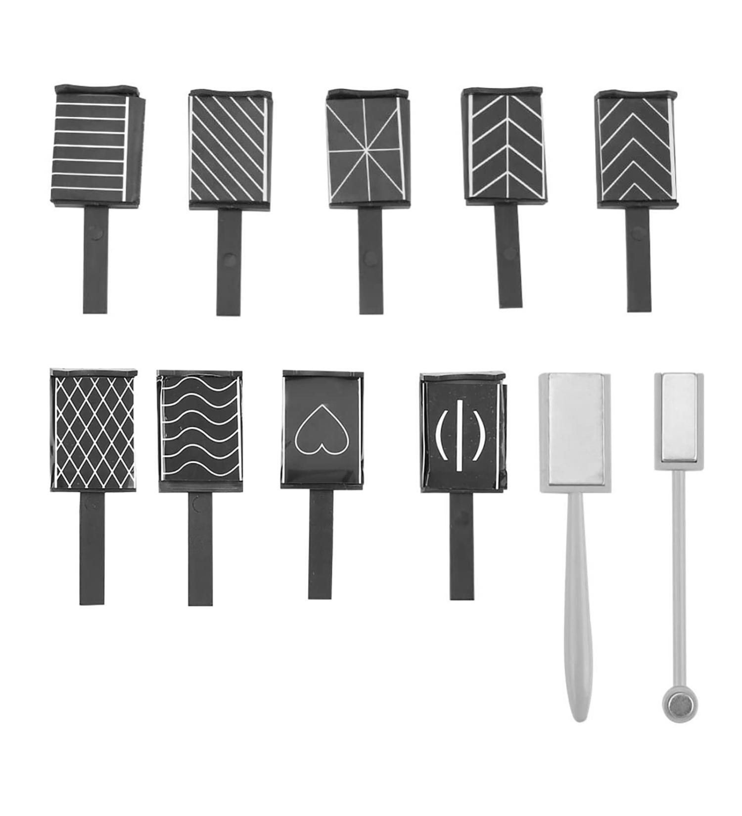 Cat Eye Magnets for Nails - 11-Piece Spider Gel Nail Art Set UV Polish Magnet 3D Magnetic LED Polish & Magic Magnet Stick - Buy Online on GoSupps.com