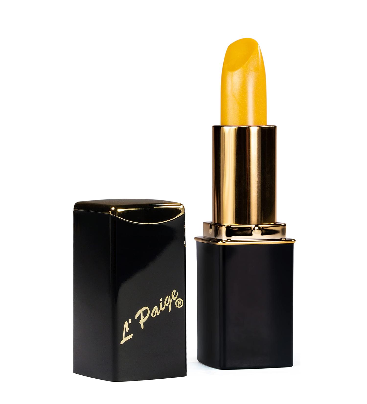 L'Paige (LYW YELLOW CHANGEABLE Lipstick  Aloe Vera Based  Long-lasting  Moisturizing Yellow 1 Count (Pack of 1)