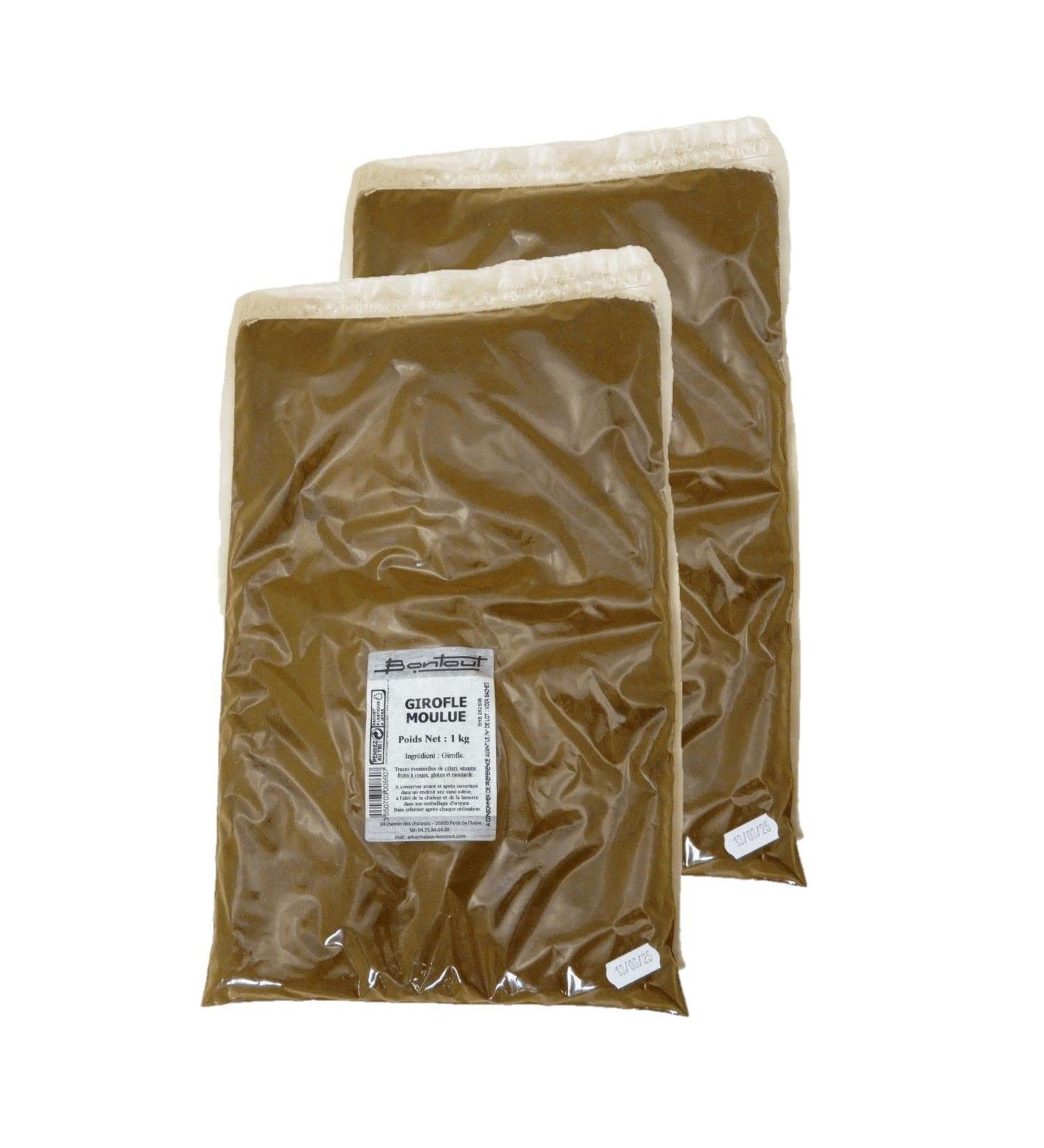 Bontout Set of 2 Ground Cloves - Bag 1 kg