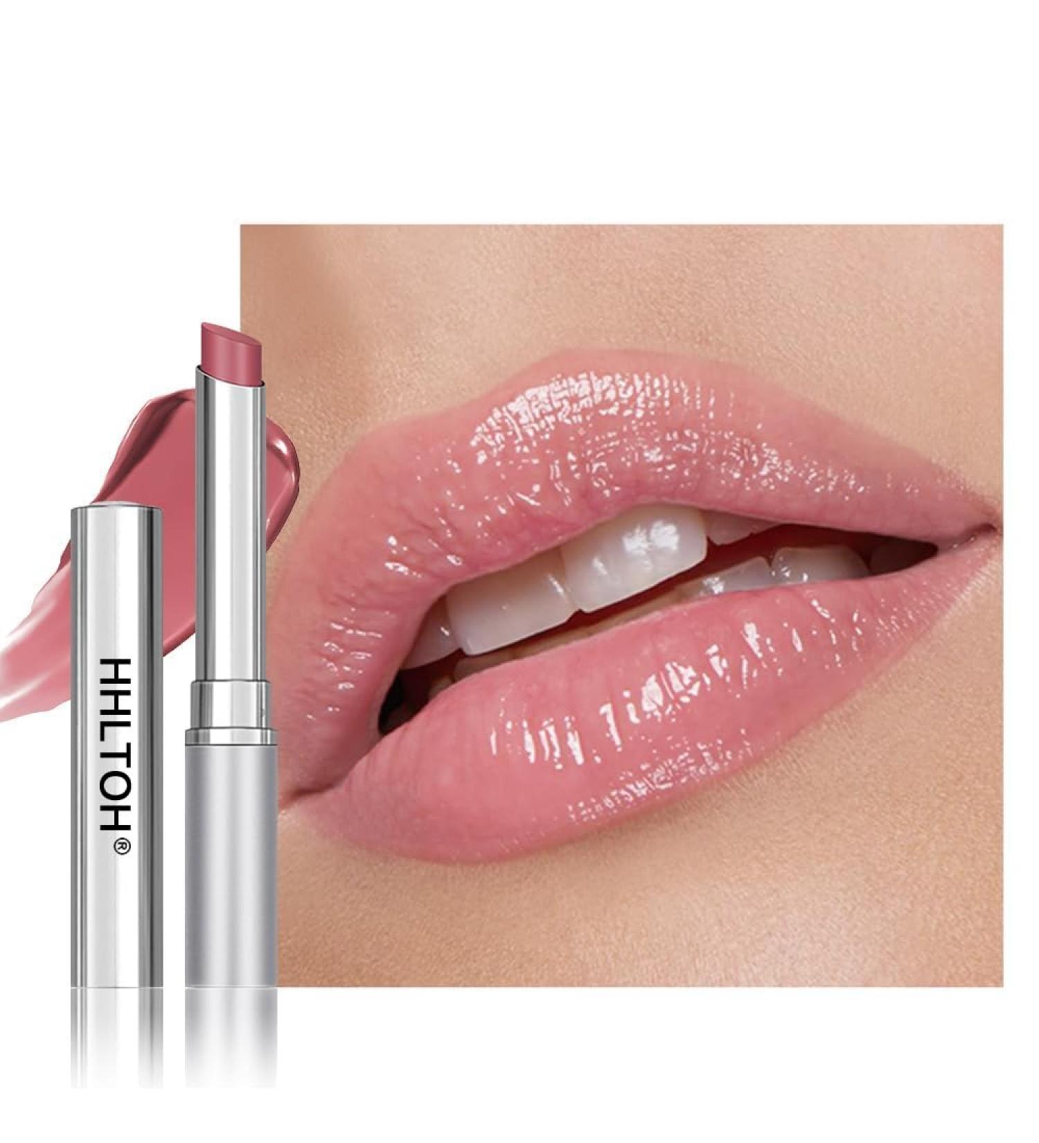 Pink Honey Lipstick Tinted Butter Lip Balm for Women Natural Sheer Moisturizing Nourishing Hydrating Pink Honey Shine Tint Lipstick Tinted Lip Stain Gloss with a Hint of Natural Cherry Vegan 1 Count (Pack of 1) A-#02 Pink - Buy Online on GoSupps.com
