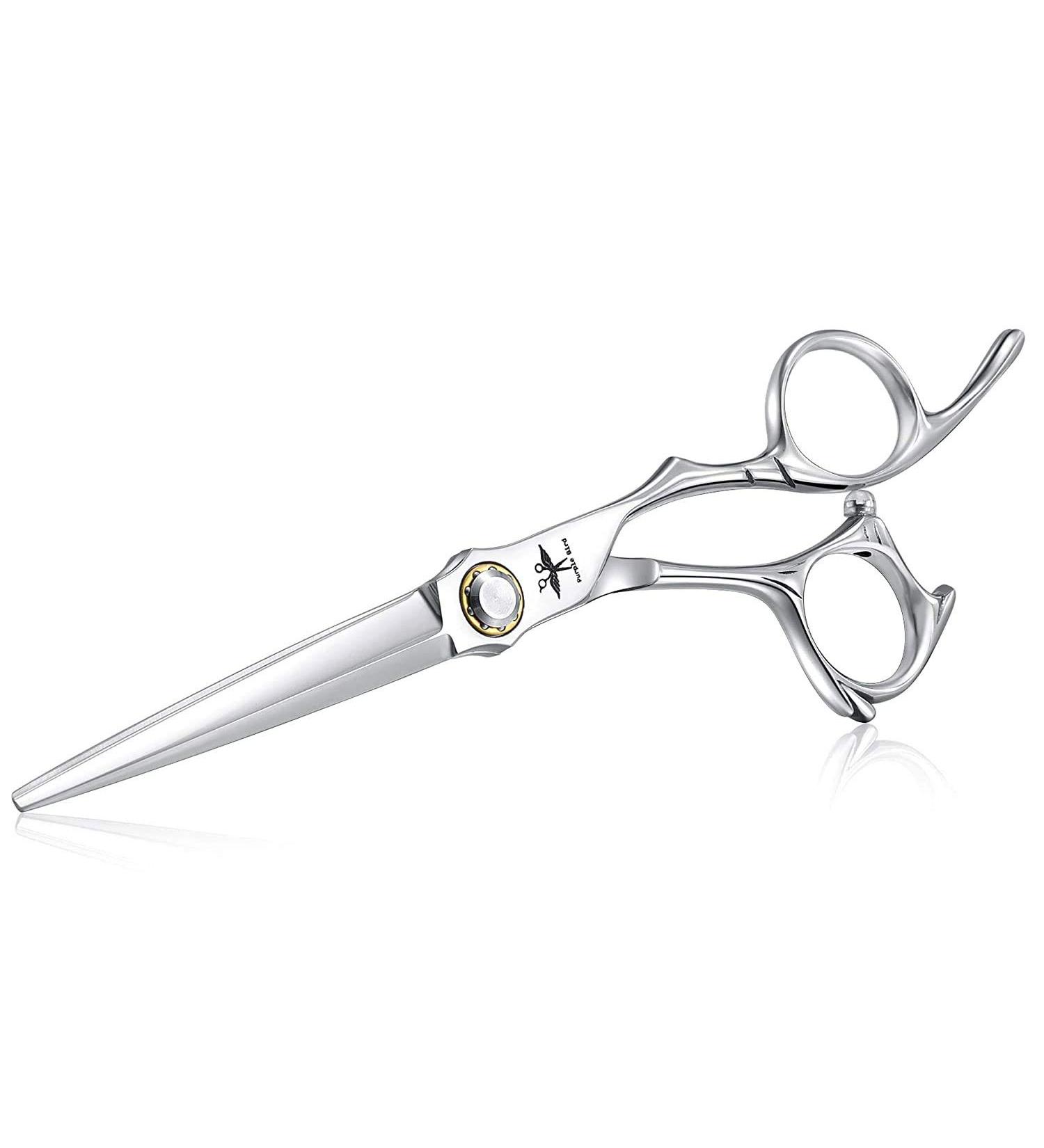 PURPLEBIRD 6 Inch Hairdressing Scissors - Professional Japanese Stainless Steel Barber Scissors for Salon, Men, Women, Children - A-6 Shear - Buy Online on GoSupps.com