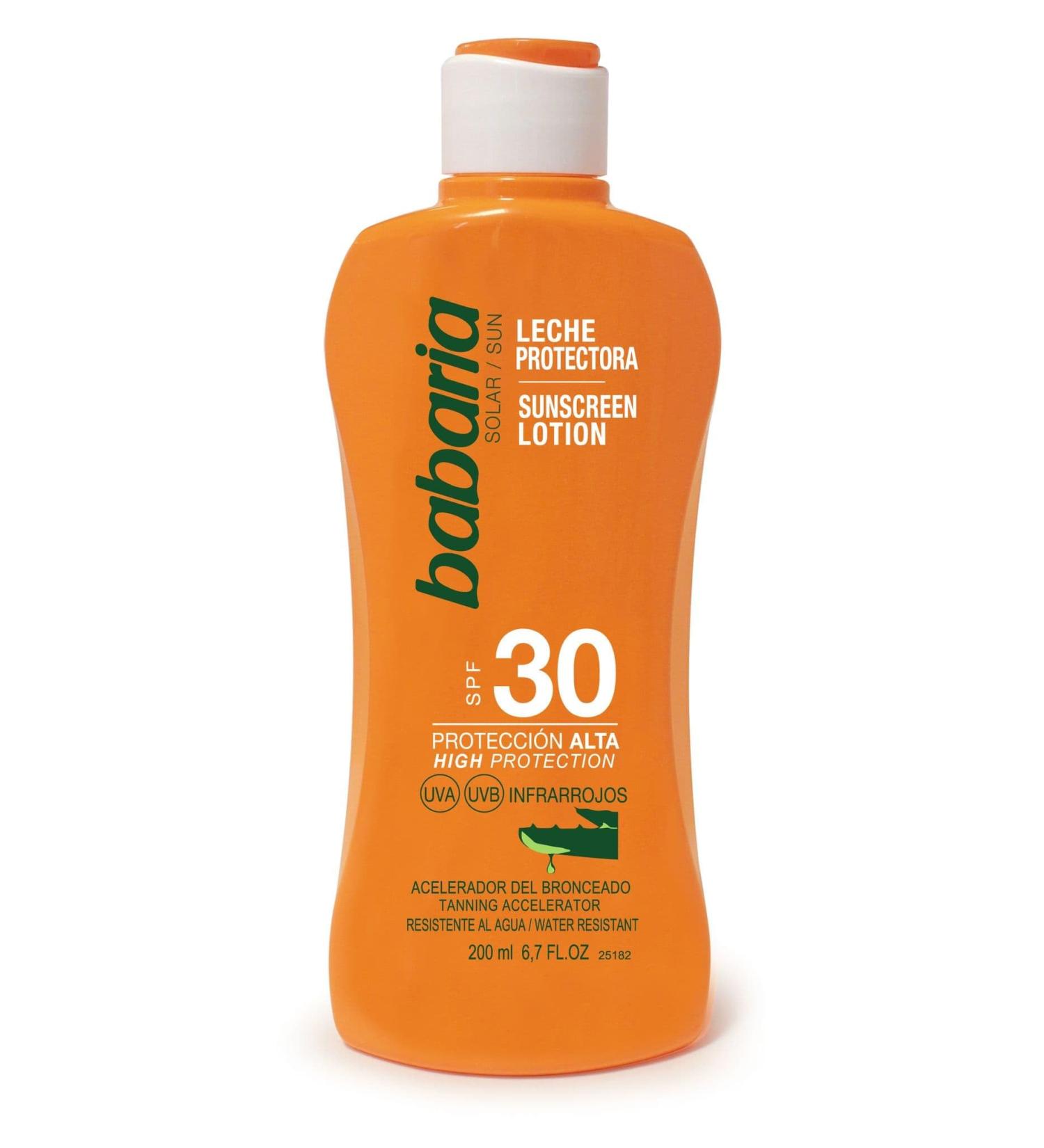 Leche Protector Solar Aloe F-30 200 ml