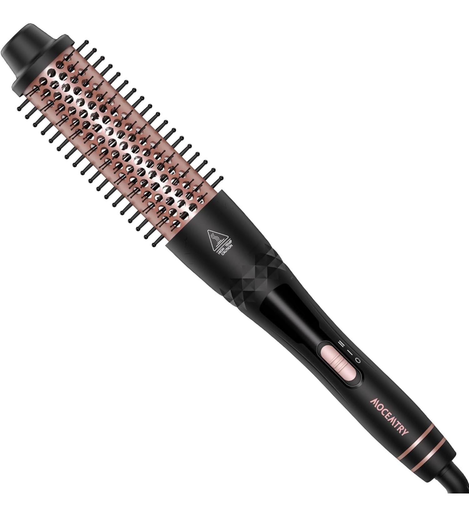 Buy Mocemtry 38mm Thermal Brush - Double PTC Heated Ceramic Curling Brush with Gloves & Clips - 2-in-1 Styling Tool for Perfect Curls | International Shipping Available - Buy Online on GoSupps.com