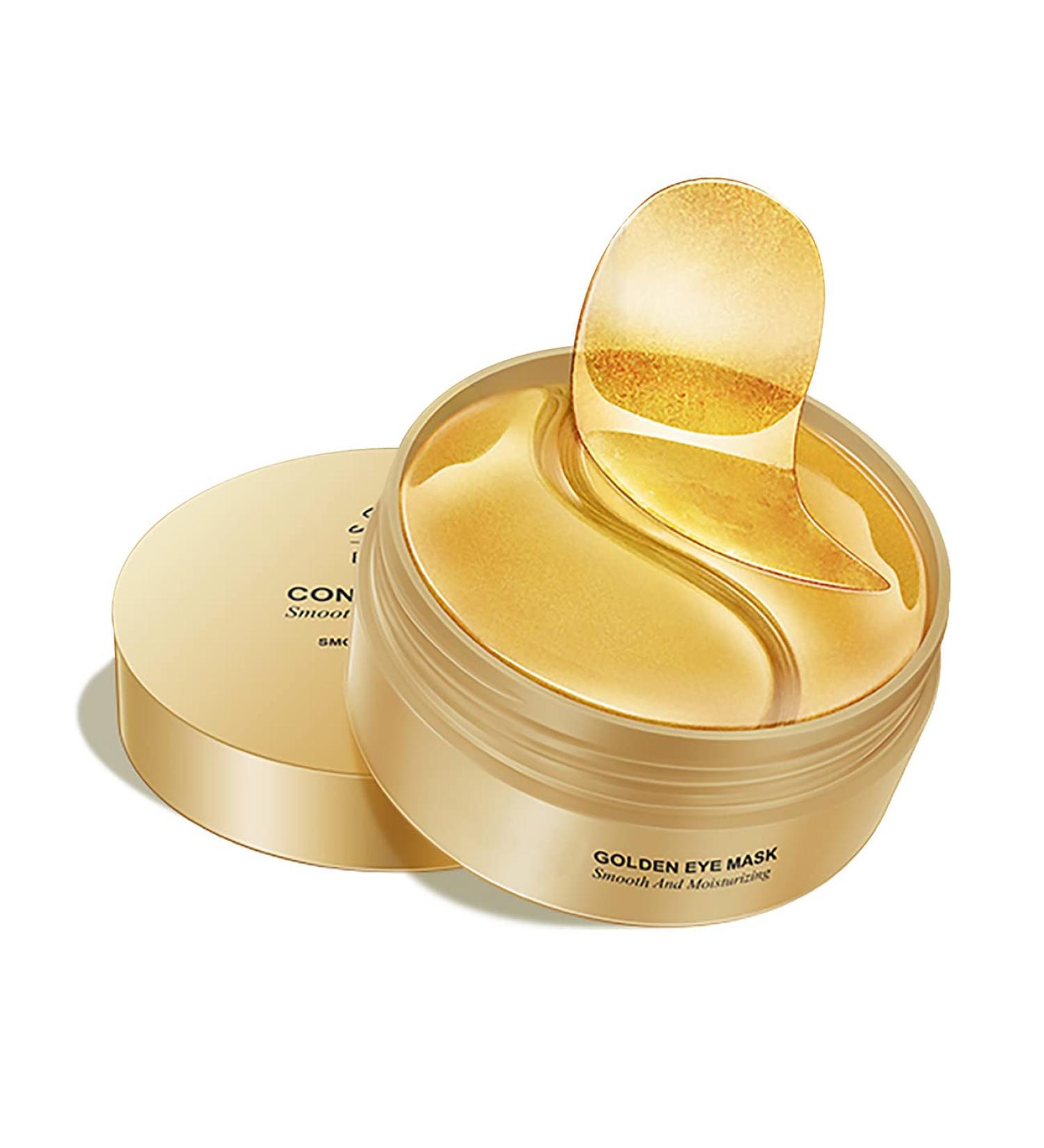 Buy Collagen Eye Pads - 60 Anti-Aging Pads for Dark Circles & Puffiness with Hyaluronic Acid - Gold Radiance Treatment - Buy Online on GoSupps.com