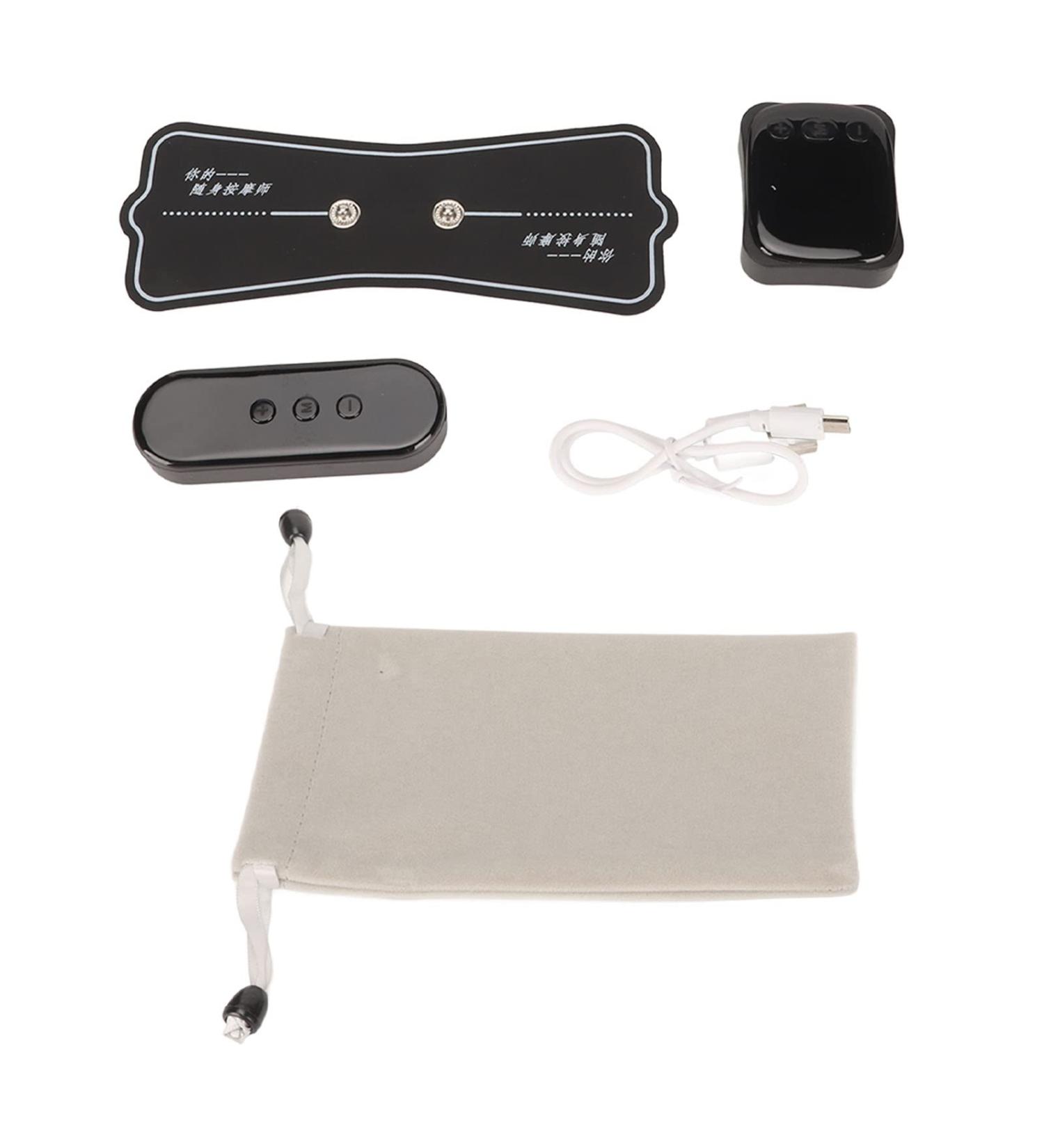 Buy Electric Neck Massager with Heat | Pulse Neck Massage Device for Lymphatic Drainage & Blood Circulation - Buy Online on GoSupps.com