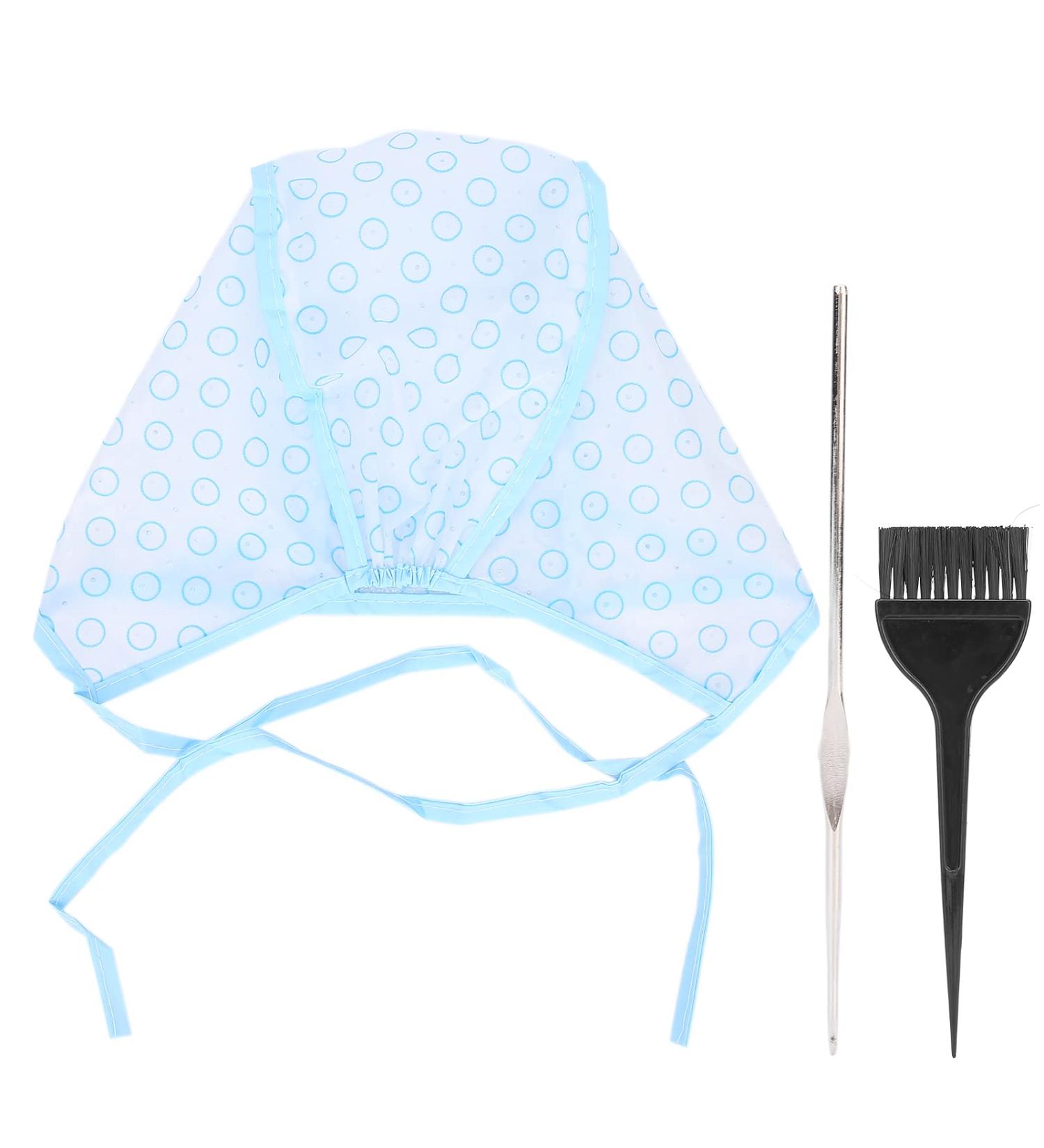Hair Coloring Highlights Set Barber Salon Hairdressing Hair Staining Highlight Tool Breathable Hair Dyeing - Buy Online on GoSupps.com
