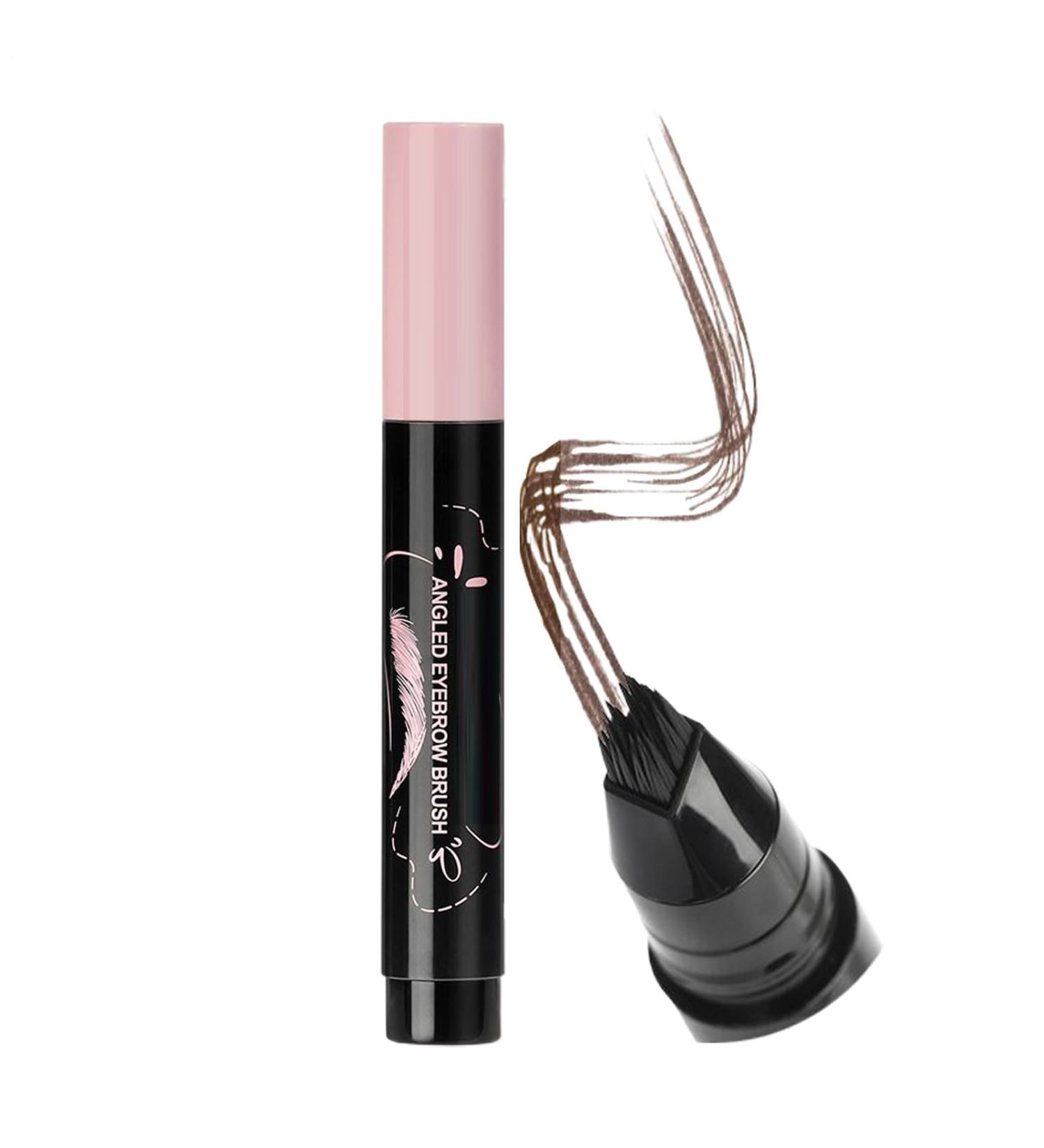 Eyebrow PencilWaterproof Long Lasting Eyebrow Pencil 14ml Liquid Color Very Fine Point Suitable For Travel Parties Sports Appointments Work 01 Brown - Buy Online on GoSupps.com