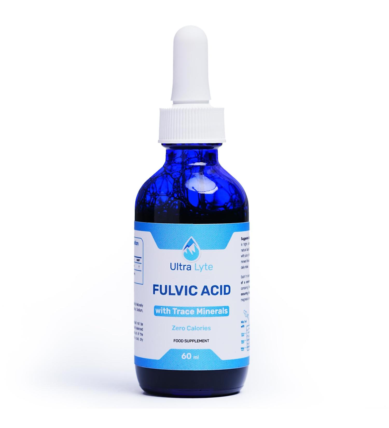  Ultra Lyte Ultra Lyte Fulvic Acid 250 mg Fulvic Acid Food Supplement Concentrated Fulvic Minerals Non-GMO and Gluten-Free Liquid Food Supplement for Digestive Support - Buy Online on GoSupps.com