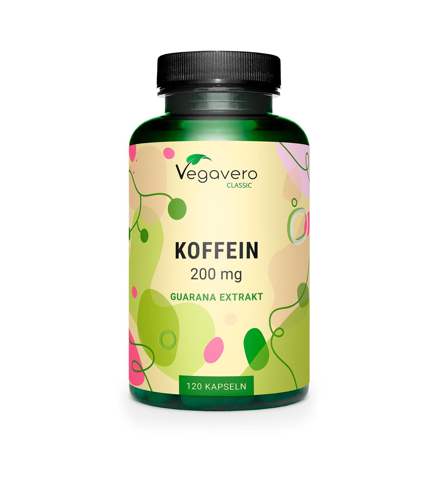At 9090 mg | With 200 mg of NATURAL Caffeine | Energy + Focus | Unique: No Additives & Natural | Prolonged Energizing Effect | 120 Vegan Capsules | Vegavero  - Buy Online on GoSupps.com