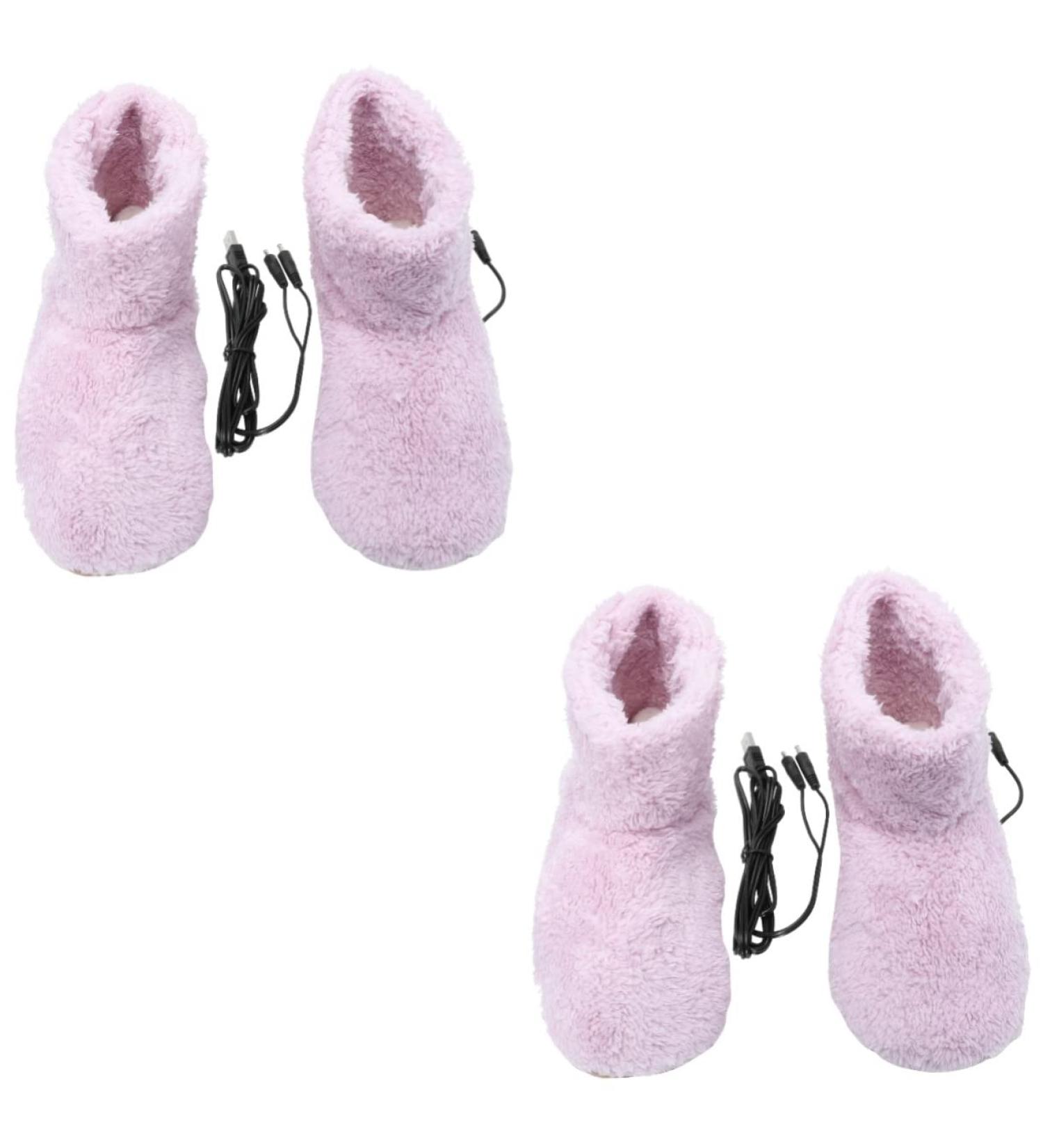 Buy Pretyzoom Electrically Heated Shoes & Warm Slippers - USB Foot Warmers with Massage | Winter Comfort & Luxury - Buy Online on GoSupps.com