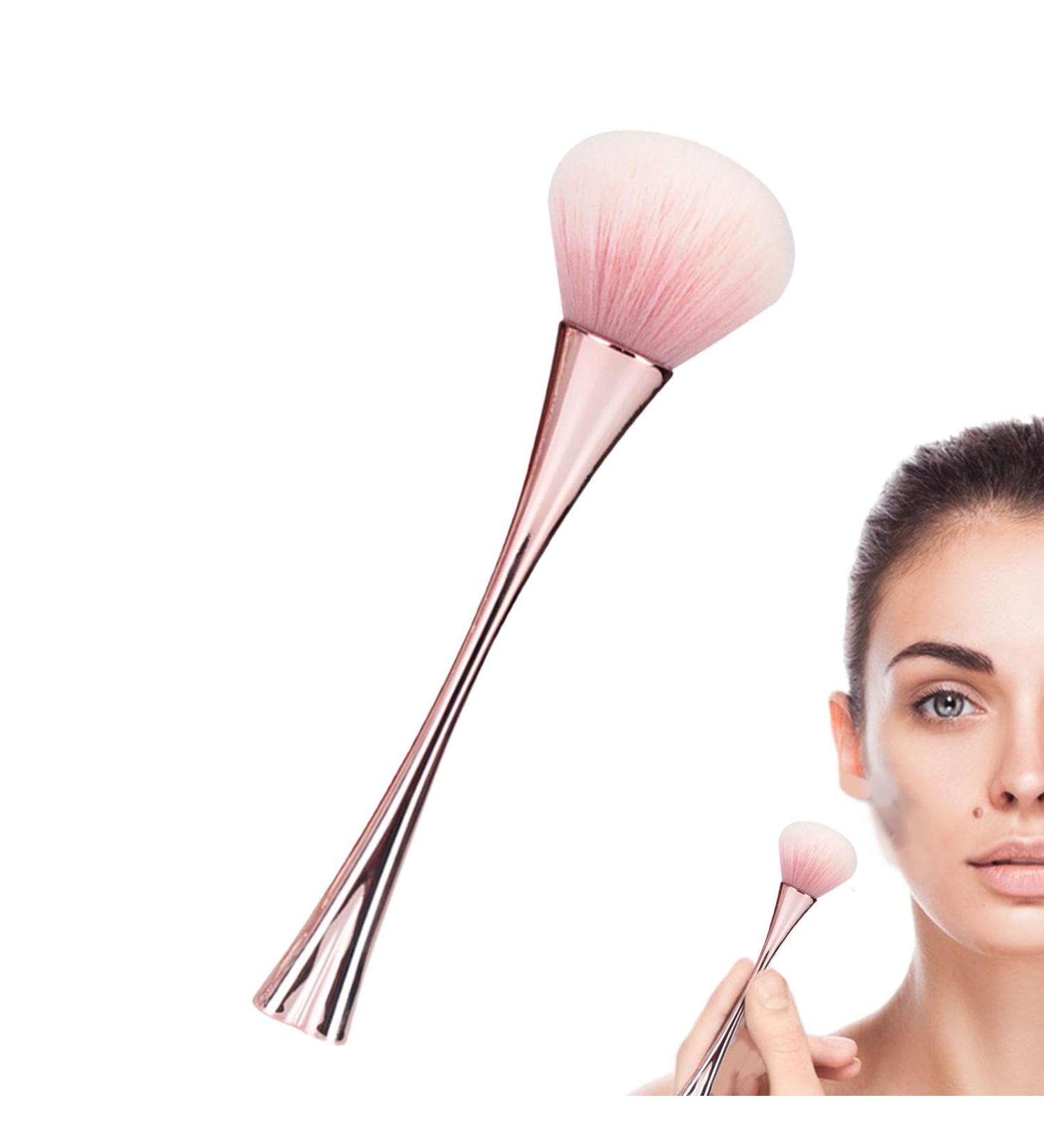 lyanny Blush Brush for Cheeks - Loose Powder Standing Brush Powder Foundation & Face Makeup Cosmetic Brushes Brush for Flawlessly Contouring & Defining Standing four-leaf clover makeup brush gold + PVC - Buy Online on GoSupps.com