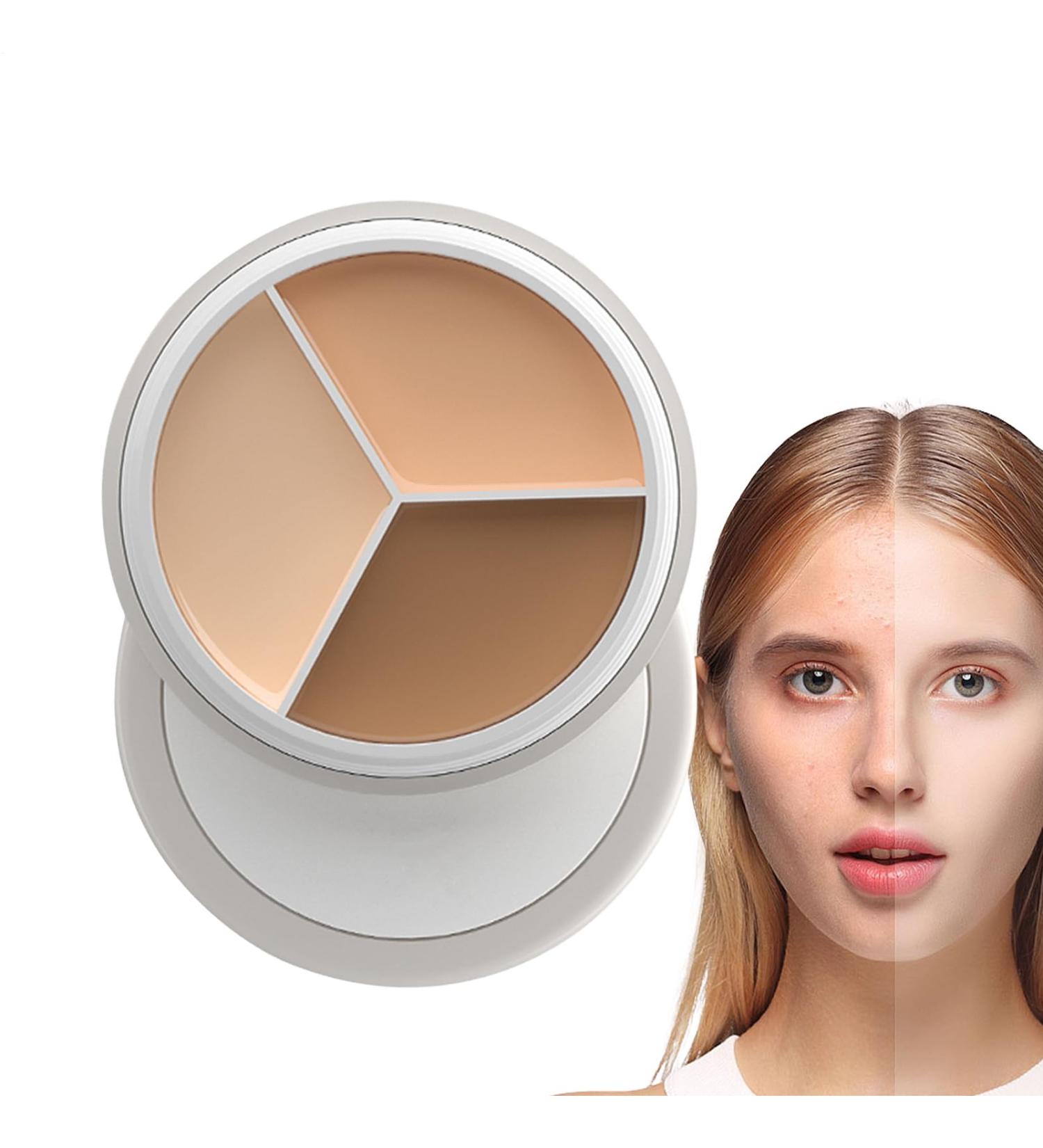 Full Coverage Makeup Concealer Waterproof Contour Palette Face Coverage Contour Cream - for Outdoors Travel Parties and for Women Friends  - Buy Online on GoSupps.com