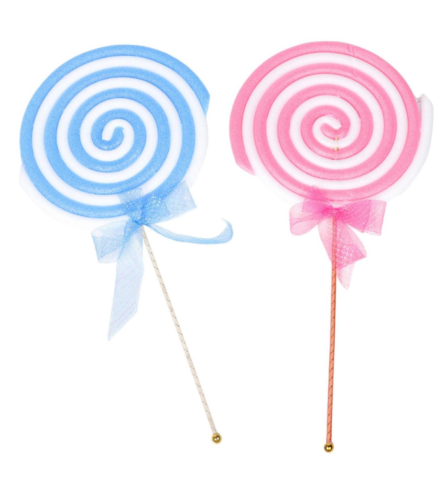 Alipis Lollipop Prop 2pcs Wedding for Lollipop Photography Festive Carnival Birthday Cosplay Ornaments Fake Large Props - Buy Online on GoSupps.com