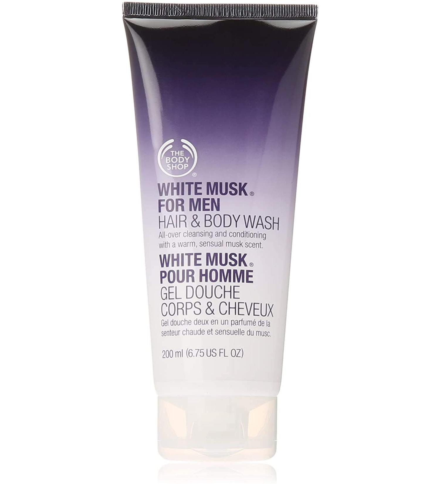 Buy The Body Shop White Musk for Men Hair & Body Wash - 6.75 oz | International Shipping Available - Buy Online on GoSupps.com