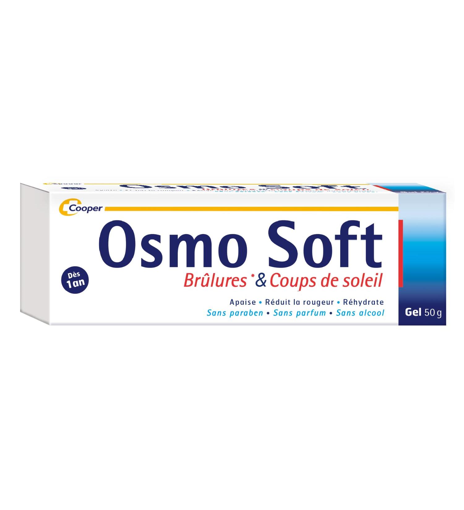 Osmosoft Gel for Burns & Sunburn Relief - Soothes Redness & Hydrates - 50g (1 Pack) - Safe for Ages 1+ - Buy Online on GoSupps.com