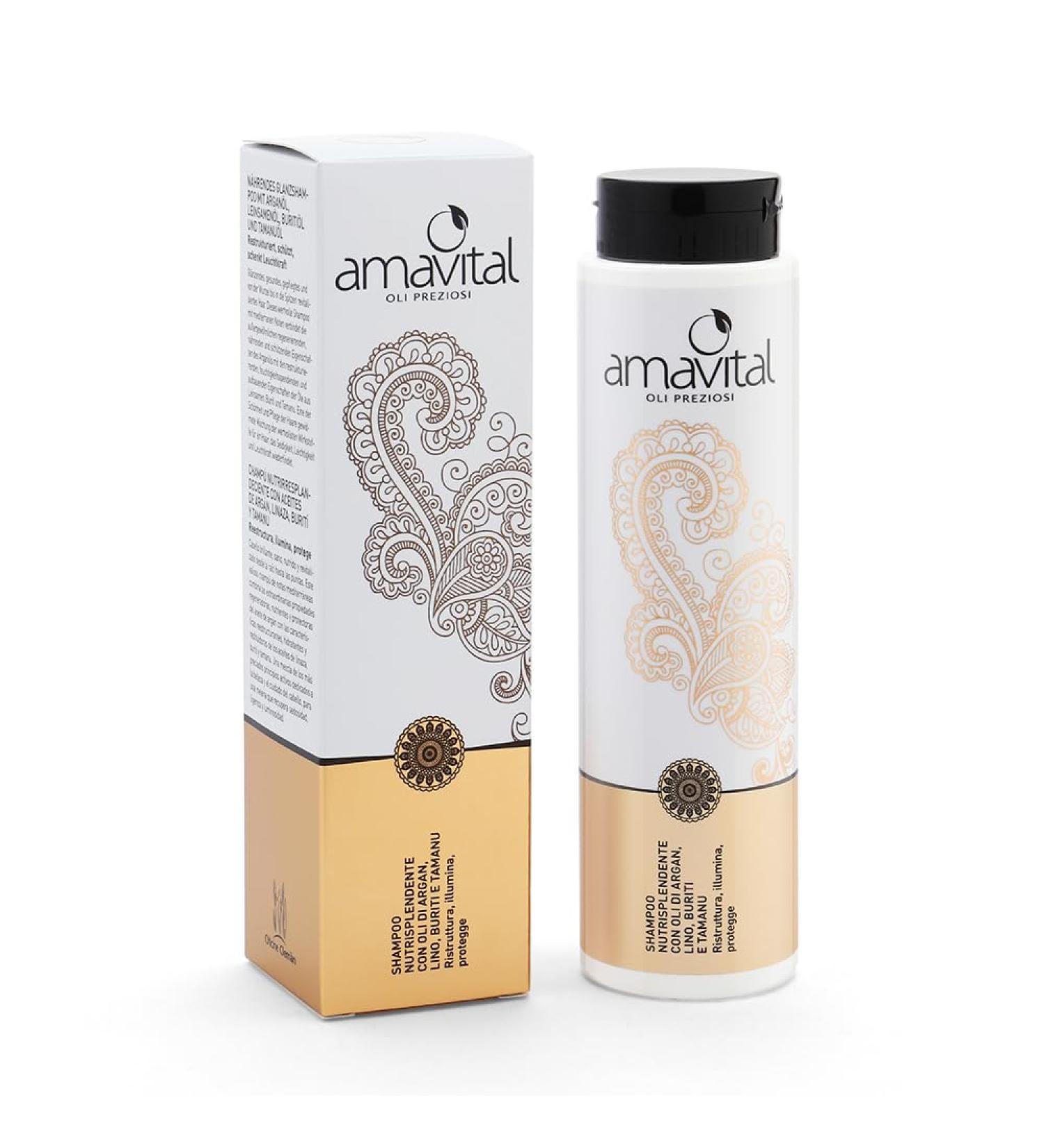  Oficine Cleman Amavital Oli Preziosi Shampooing Nutrisplendant 250 ml - Buy Online on GoSupps.com