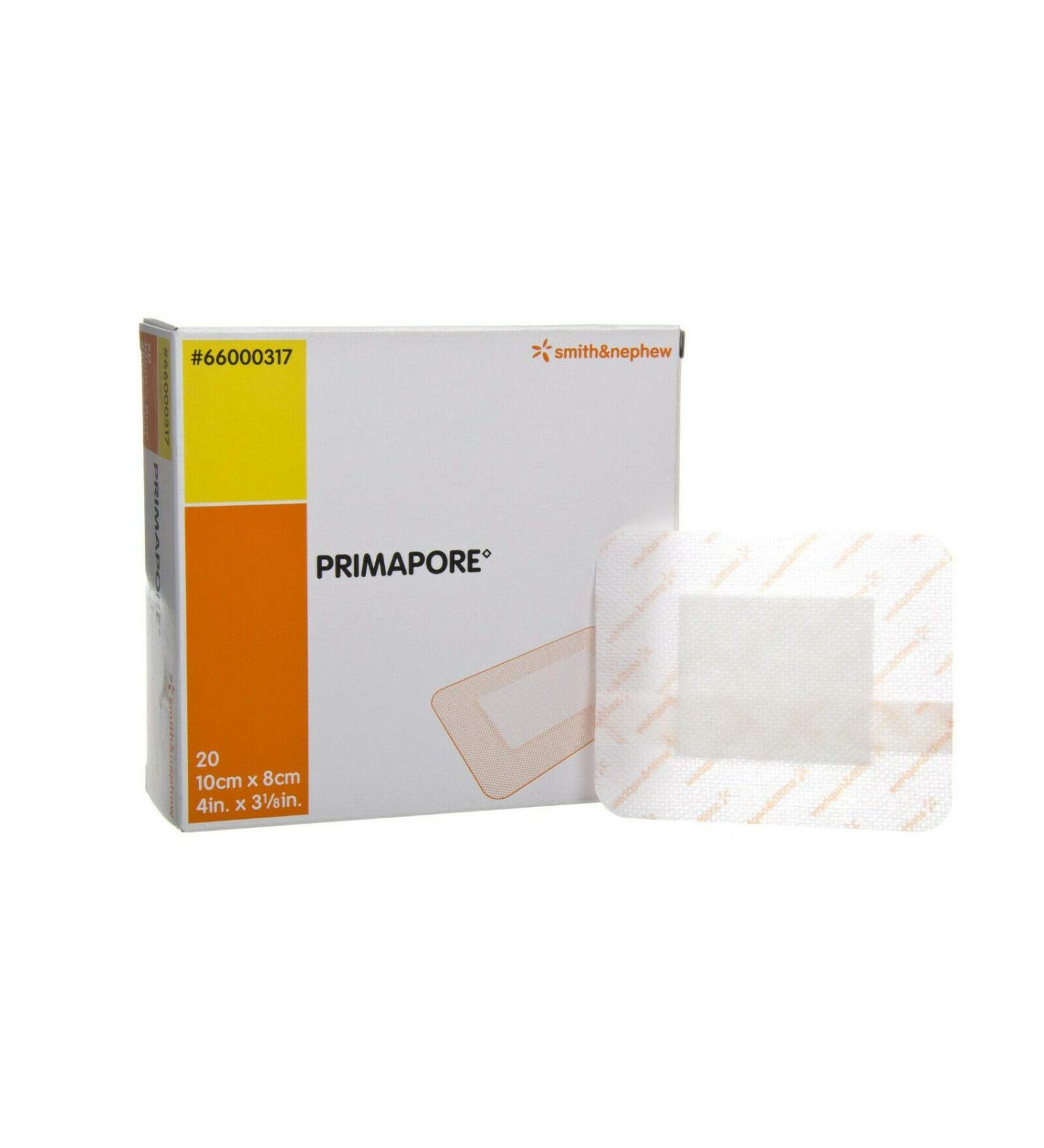 Primapore Dressing 4 x 3.125 in./Box of 20