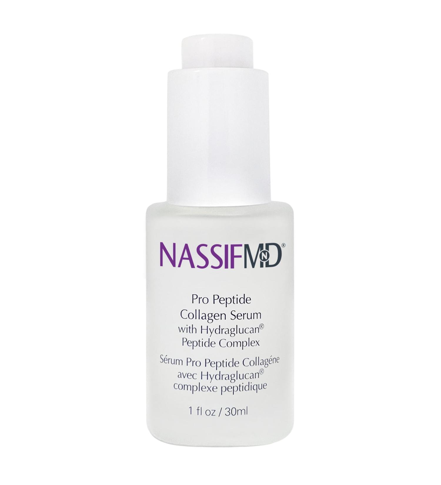 NassifMD Pro Peptide Collagen Serum | Anti-Aging Treatment for Fine Lines Wrinkles & Textured Skin - Firm & Smooth Your Skin - Buy Online on GoSupps.com