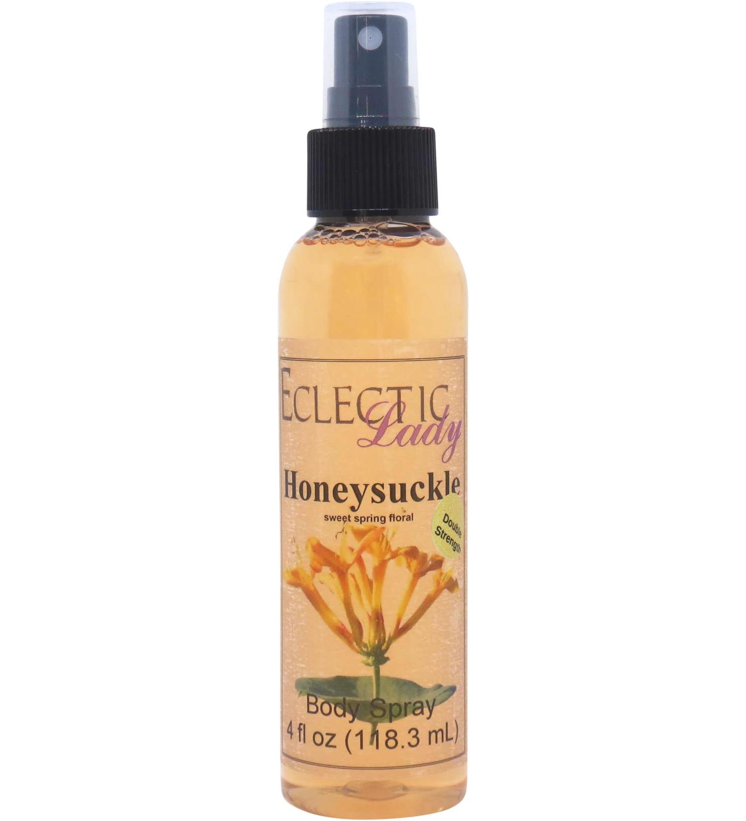 Honeysuckle Body Spray (Double Strength) 4 ounces Double Strength 4 Fl Oz (Pack of 1) - Buy Online on GoSupps.com