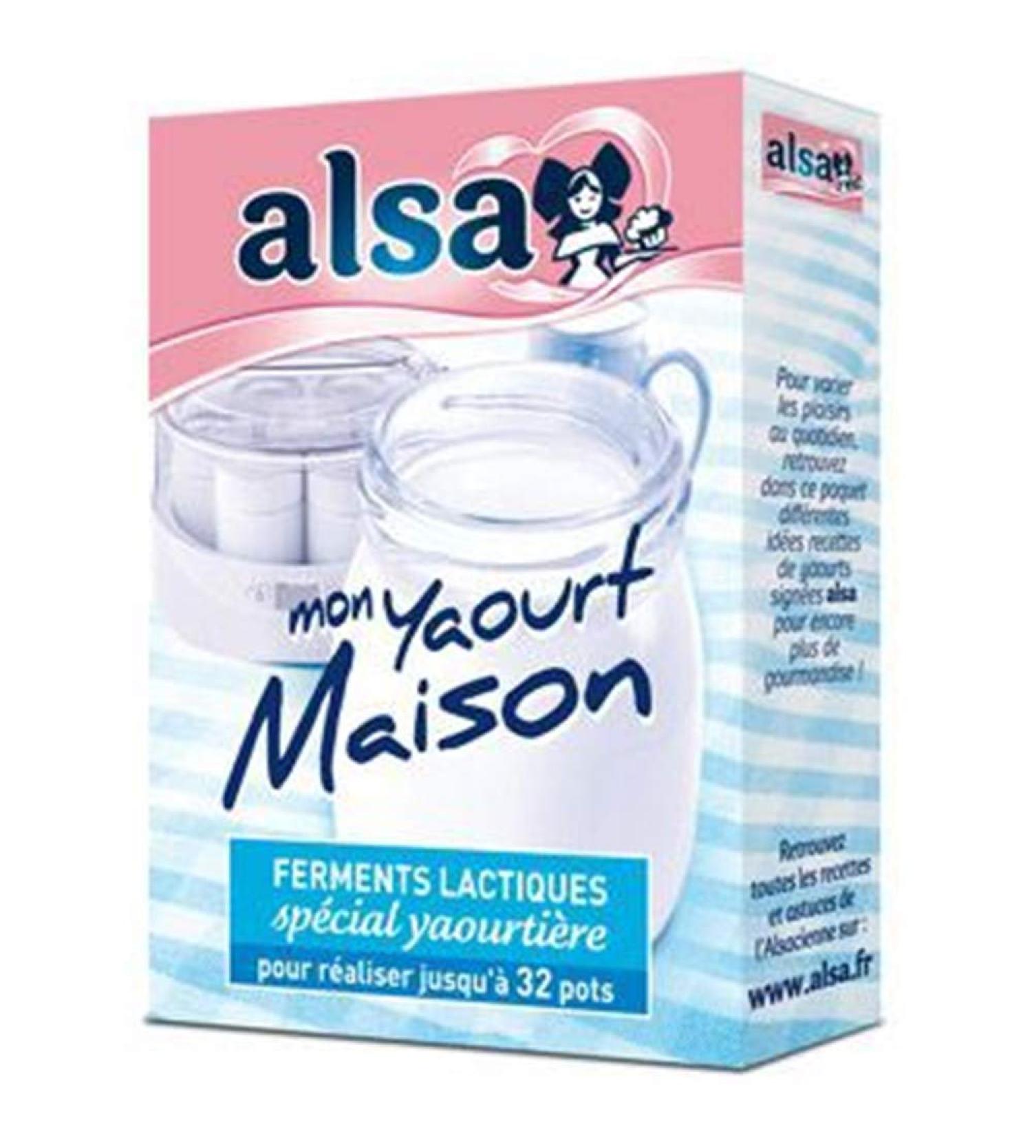 Alsa mon yaourt maison 3x8g