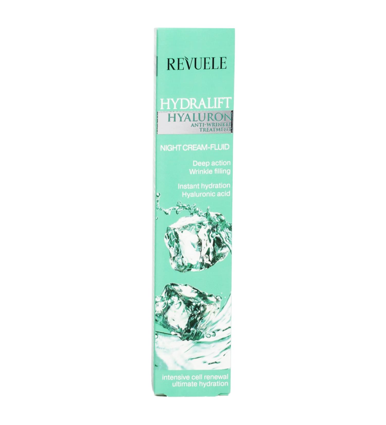 Revuele - Hydralift Hyaluron Deep Action Night Cream Fluid - 50ml - Buy Online on GoSupps.com