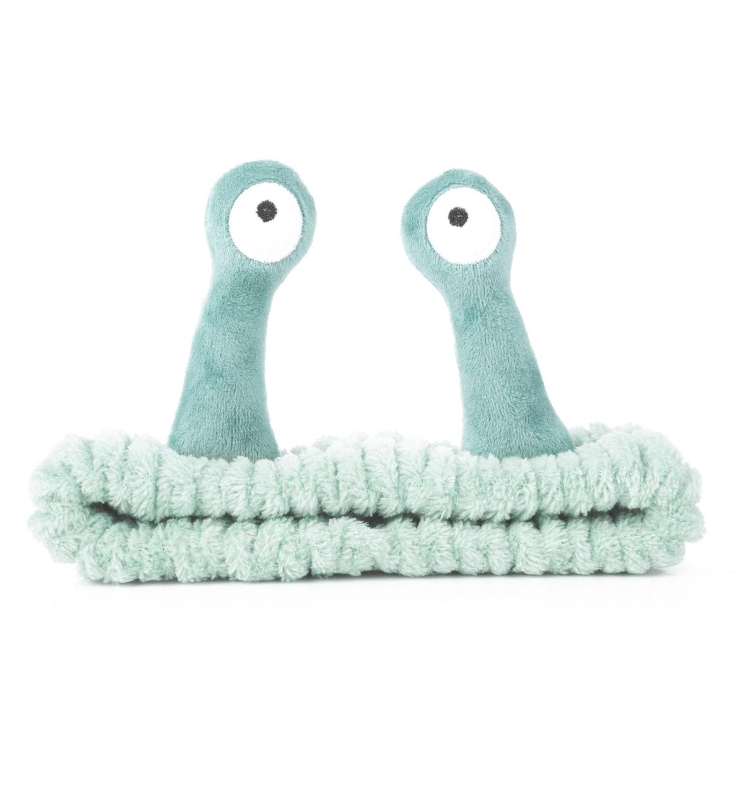 Molain Cute Cartoon Face Washing Headband - Fleece Elastic Hair Band for Women - Creative Spa & Makeup Accessory in Light Green - Buy Online on GoSupps.com