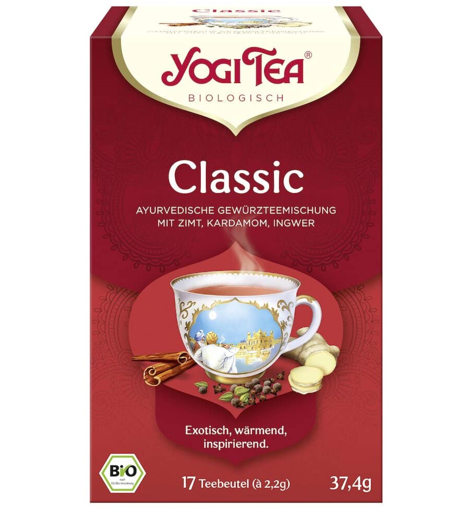 Yogi Tea Classic Organic - Spiced Tea (2 x 37.40 gr)