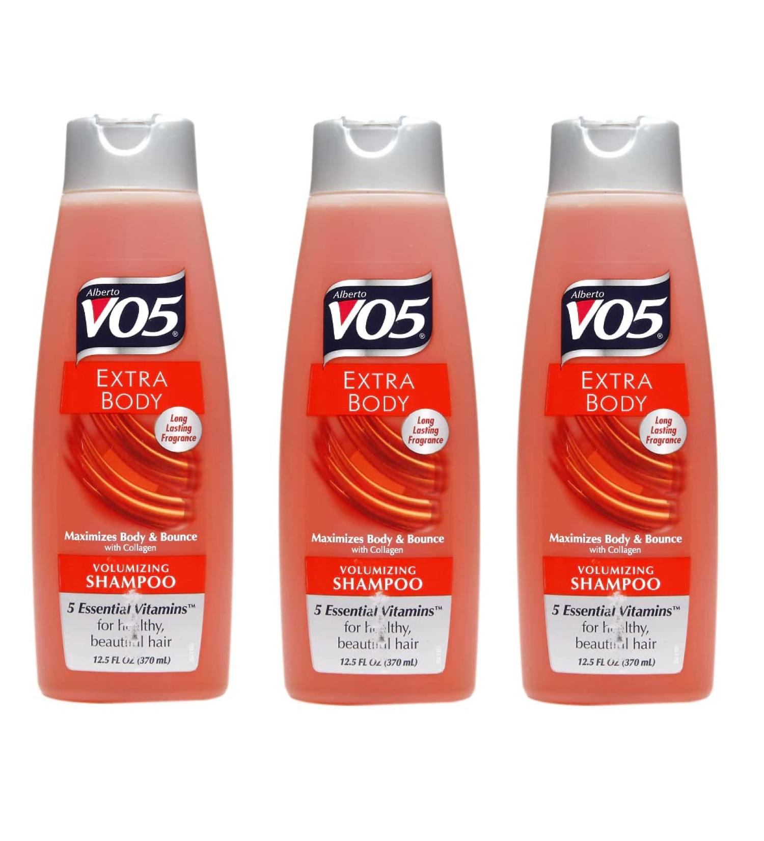 Alberto VO5 Extra Body Volumizing Shampoo 12.5oz (Pack of 3) by Unknown