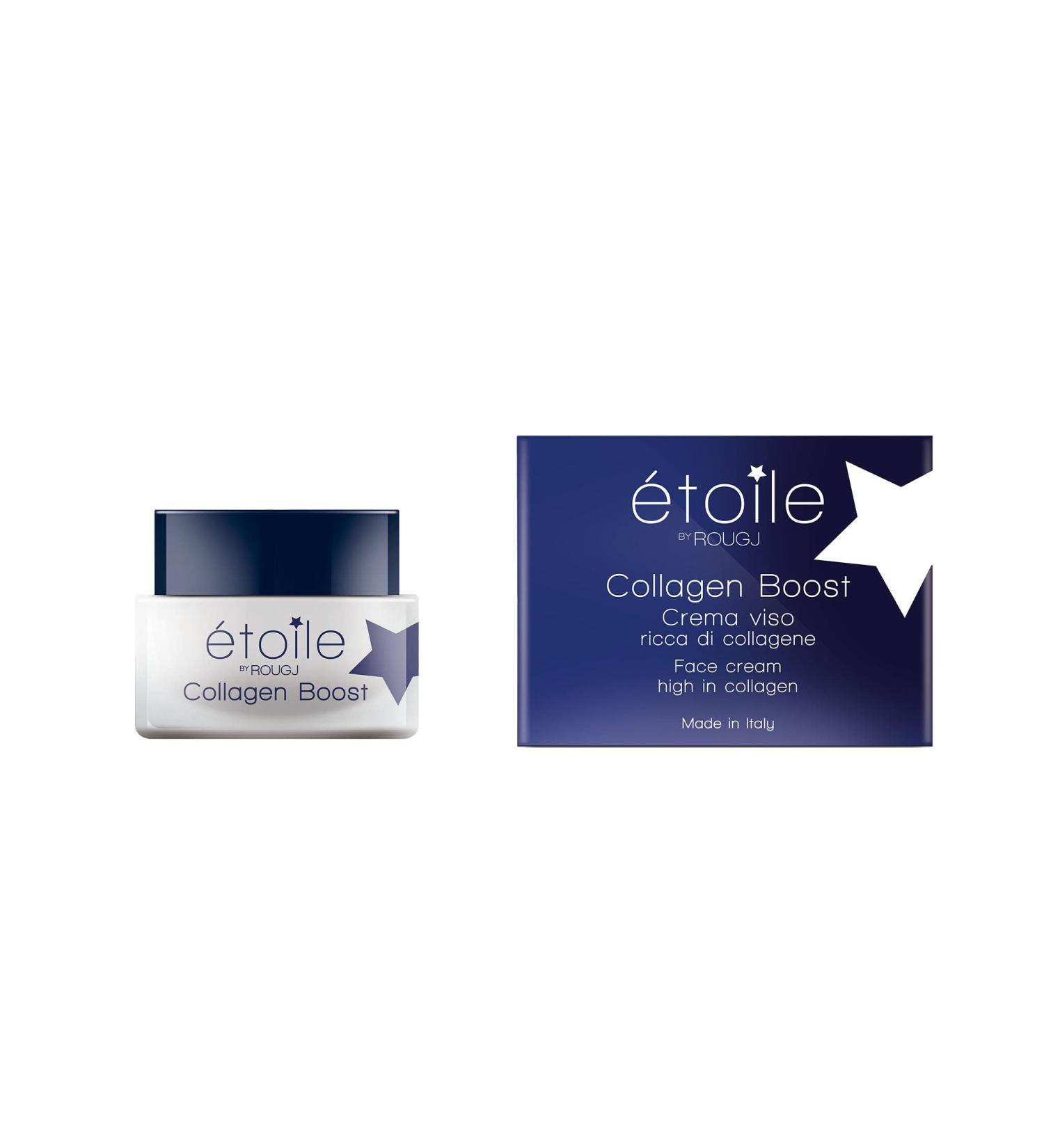 ROUGJ GROUP SRL Rougj toile Collagen Boost facial cream rich in collagen 30 ml